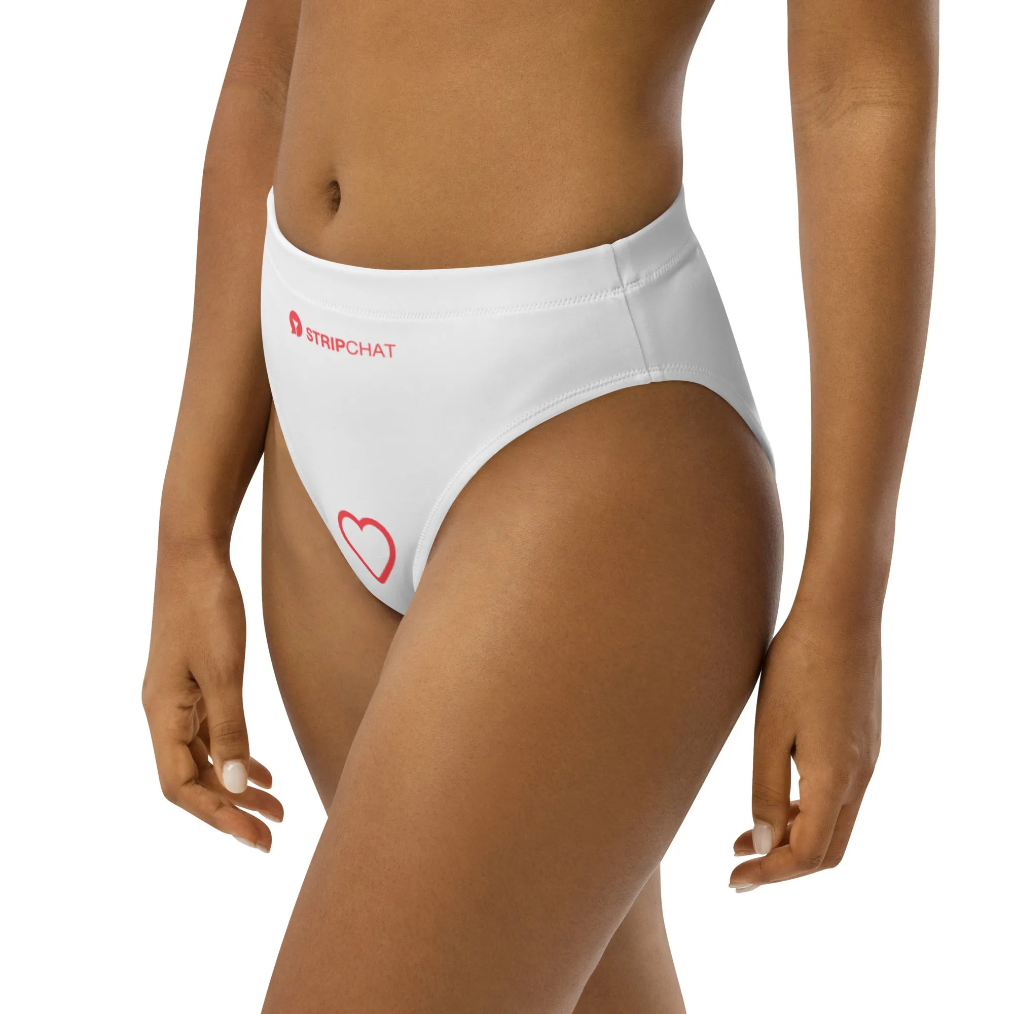 Stripchat high-waisted bikini bottom