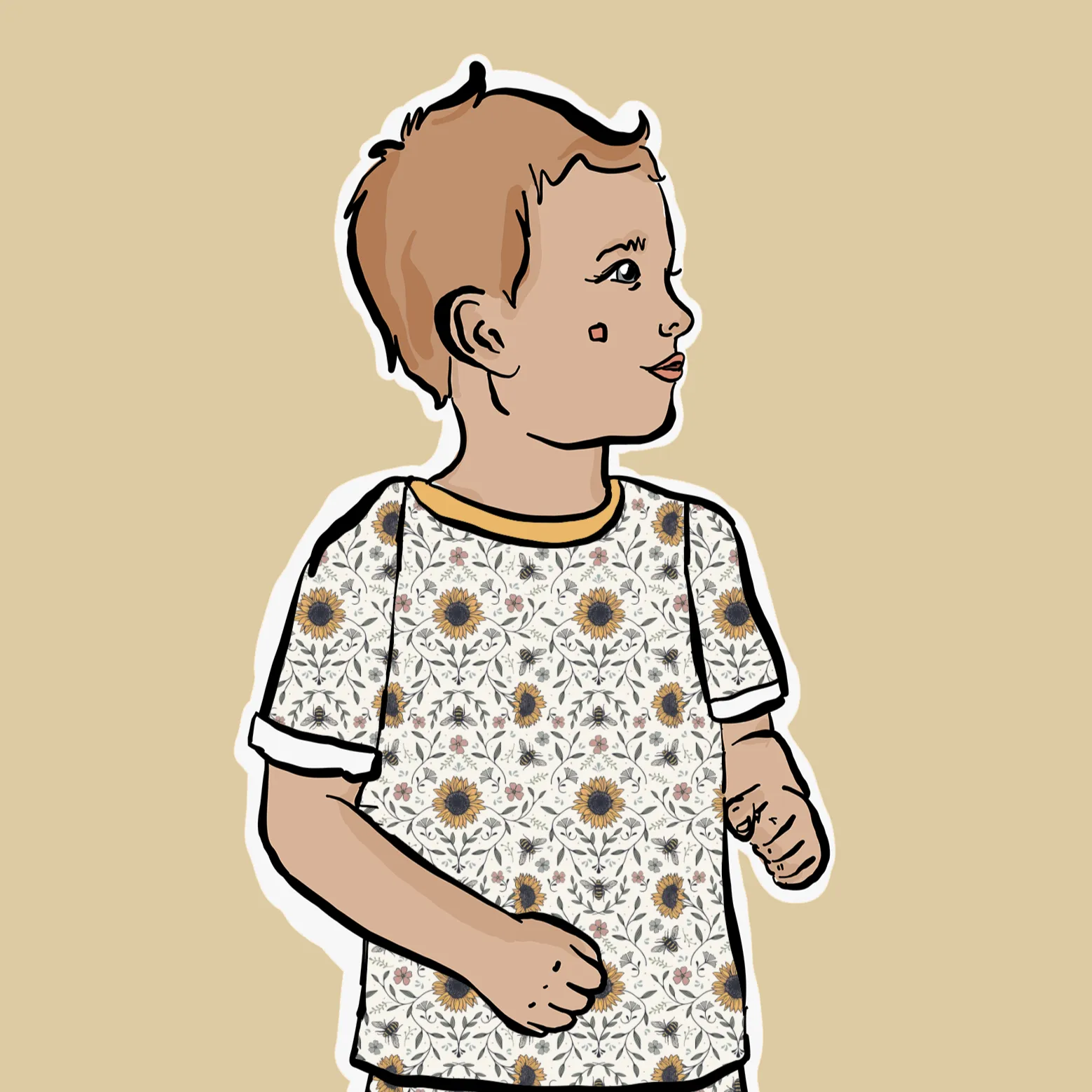 Sunflower Bee T-Shirt
