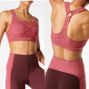 Sweaty Betty Power Medium Impact Sports Bra NWT Athleisure Athletic Yoga…