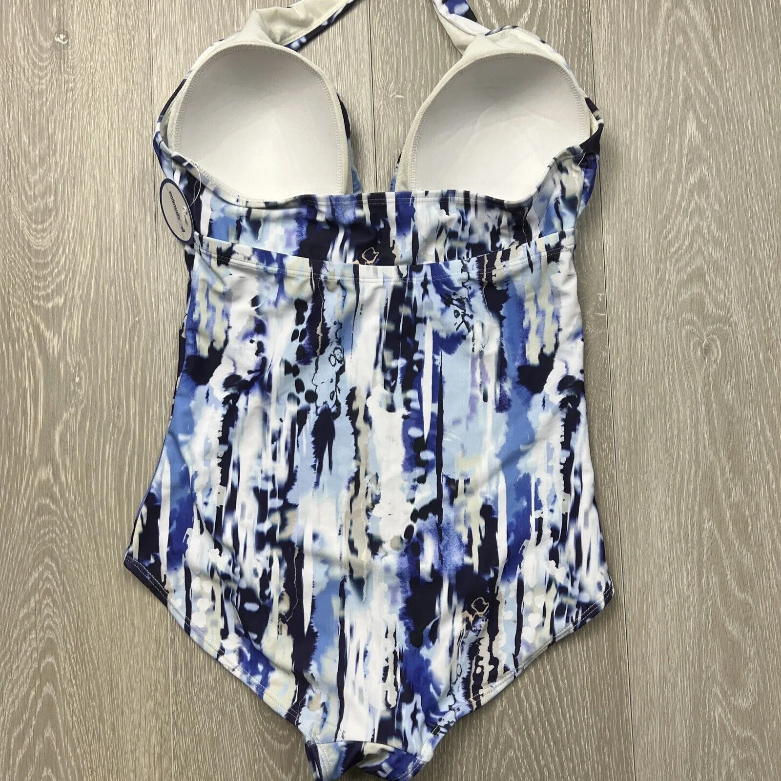 Swimsuits For All Womens One Piece Halter Neck Swimsuit Size 8 (new)