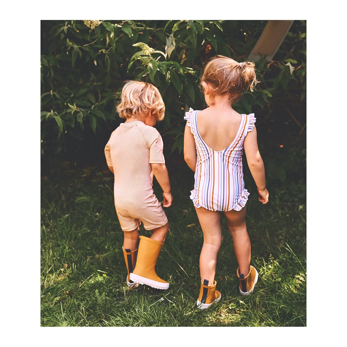 Tanna Swimsuit - Stripe: Multi