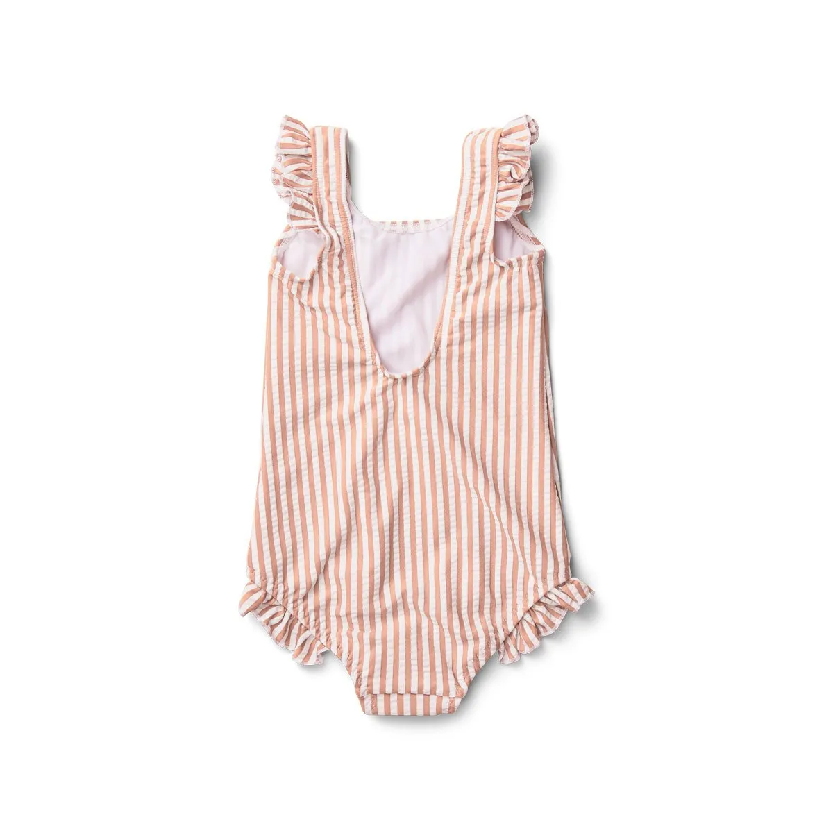 Tanna Swimsuit - Y/D stripe: Coral blush/creme de la creme