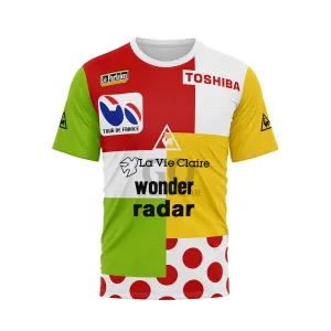 TDF 1985 La Vie Claire Cycling T-Shirt
