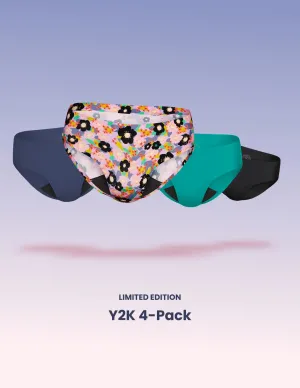 Teen Light Leakproof No-Show 4-Pack - Bikini