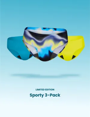 Teen Super Leakproof® No-Show Bikini 3-Pack