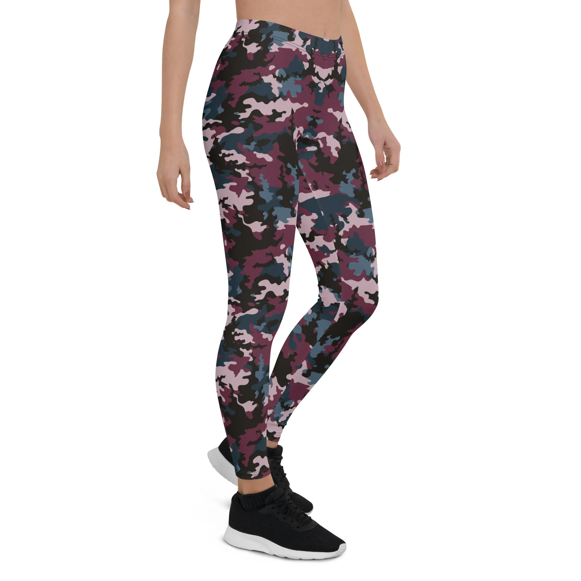 The Enigmatic Beauty Camouflage Leggings