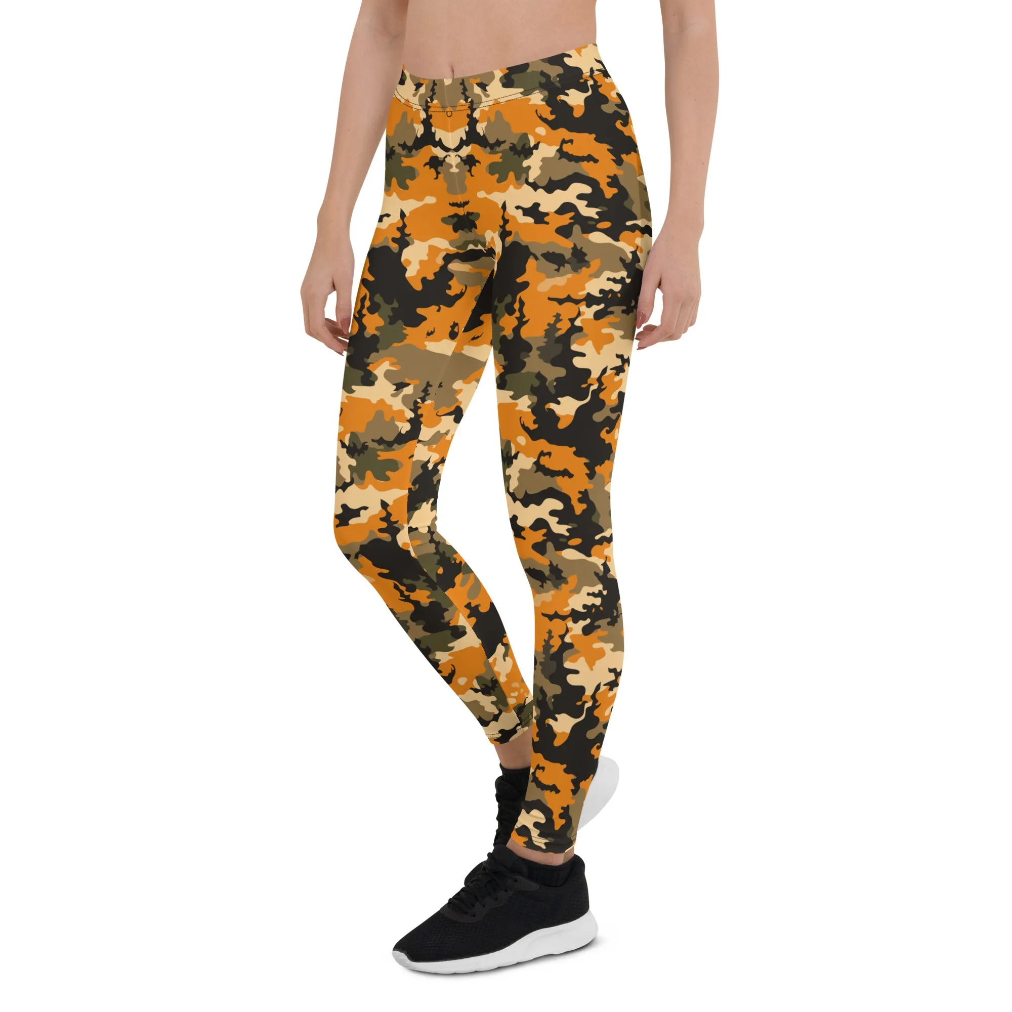 The Enigmatic Beauty Camouflage Leggings