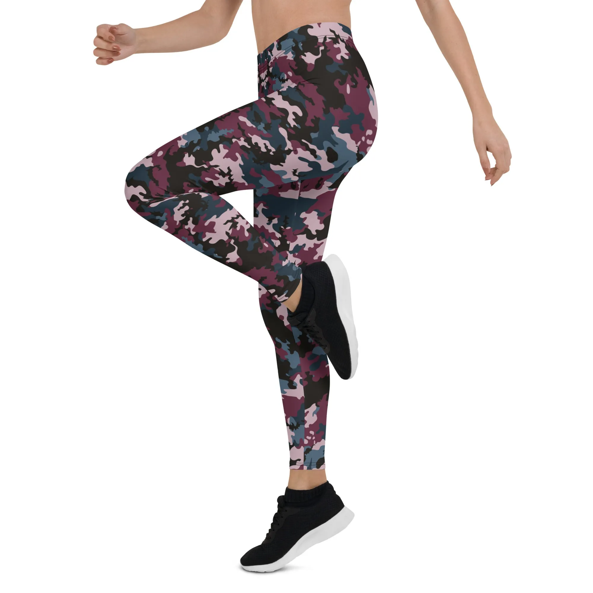 The Enigmatic Beauty Camouflage Leggings