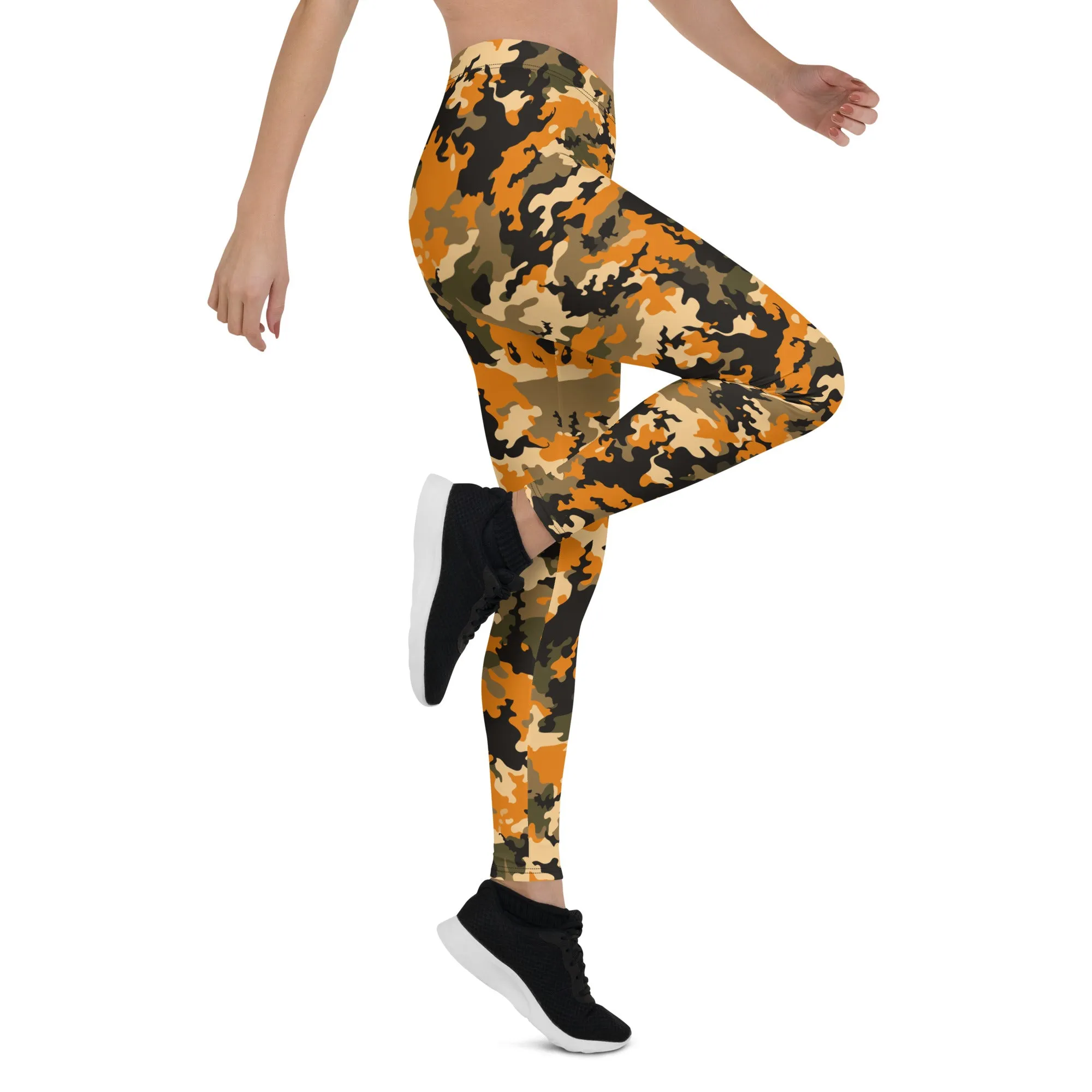 The Enigmatic Beauty Camouflage Leggings