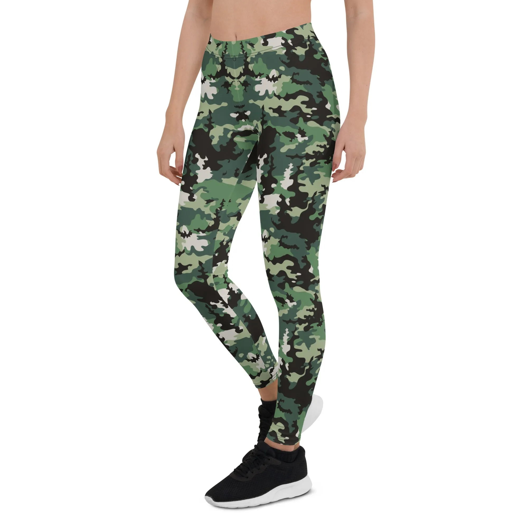 The Enigmatic Beauty Camouflage Leggings