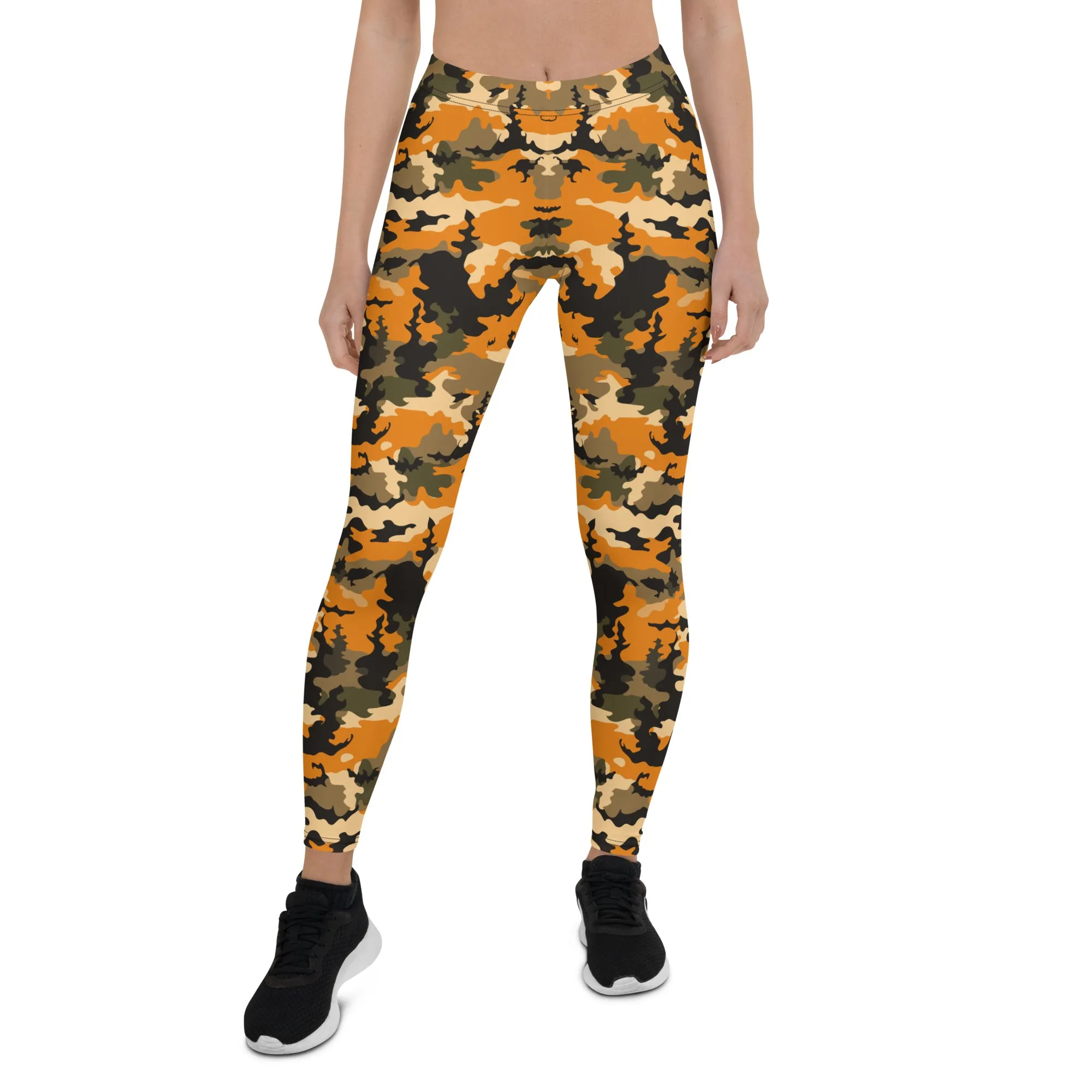 The Enigmatic Beauty Camouflage Leggings