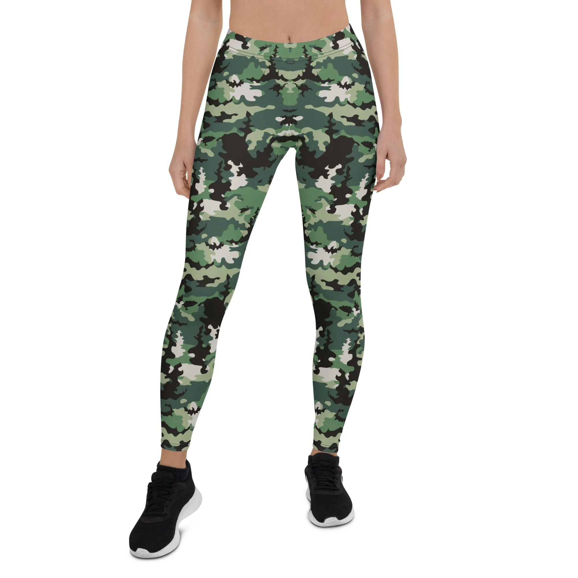 The Enigmatic Beauty Camouflage Leggings