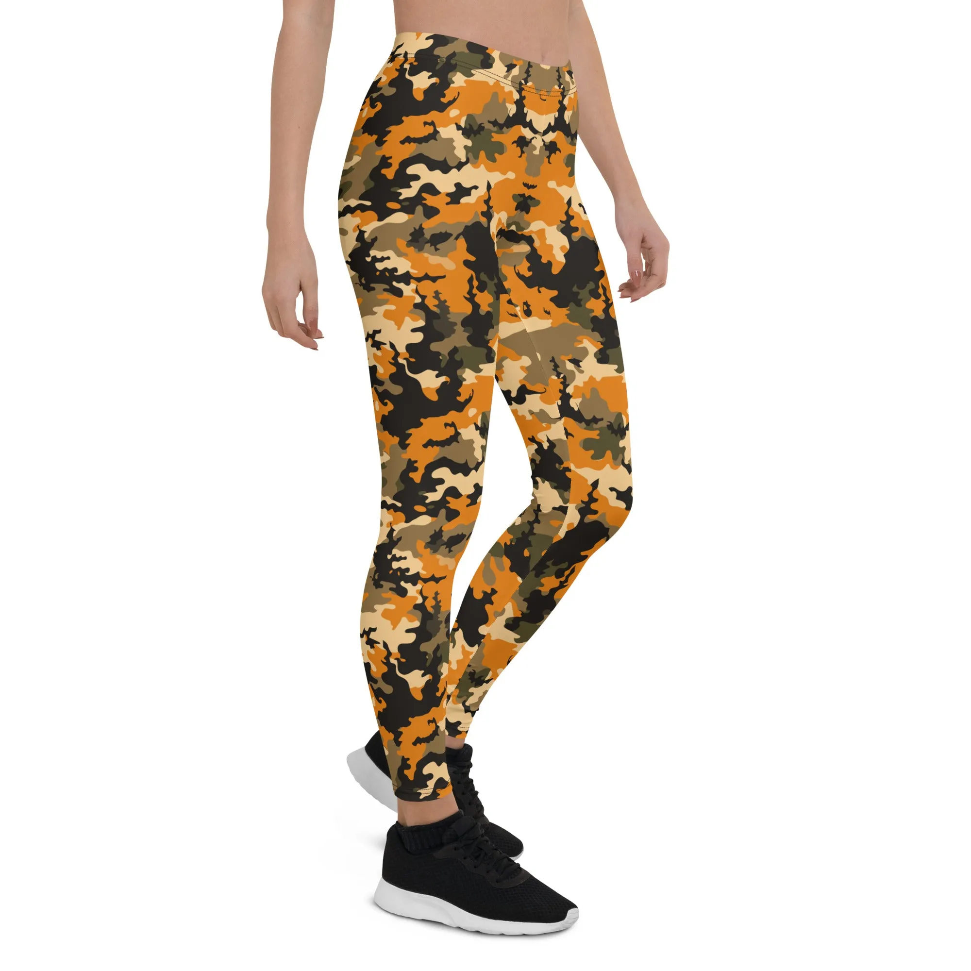 The Enigmatic Beauty Camouflage Leggings