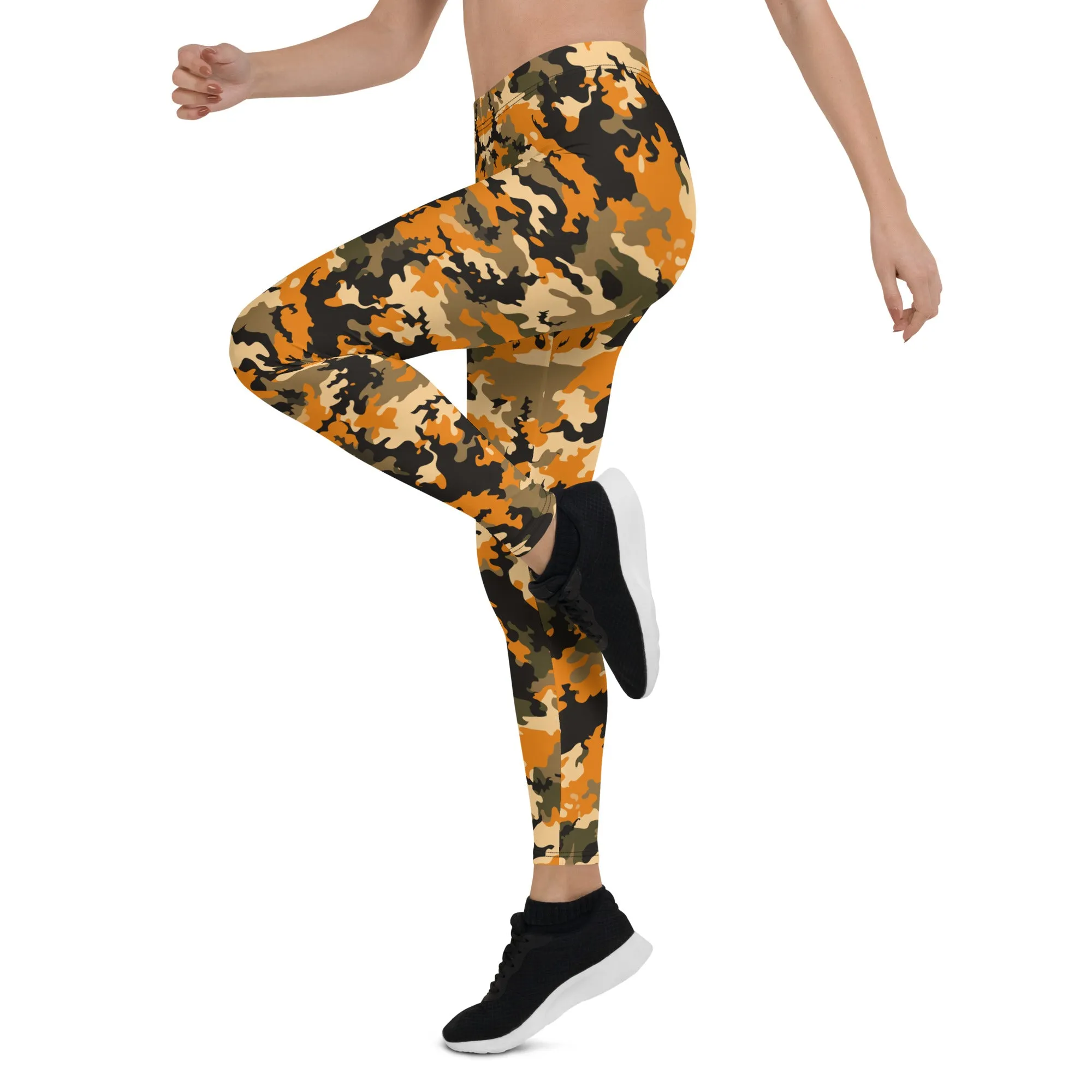 The Enigmatic Beauty Camouflage Leggings