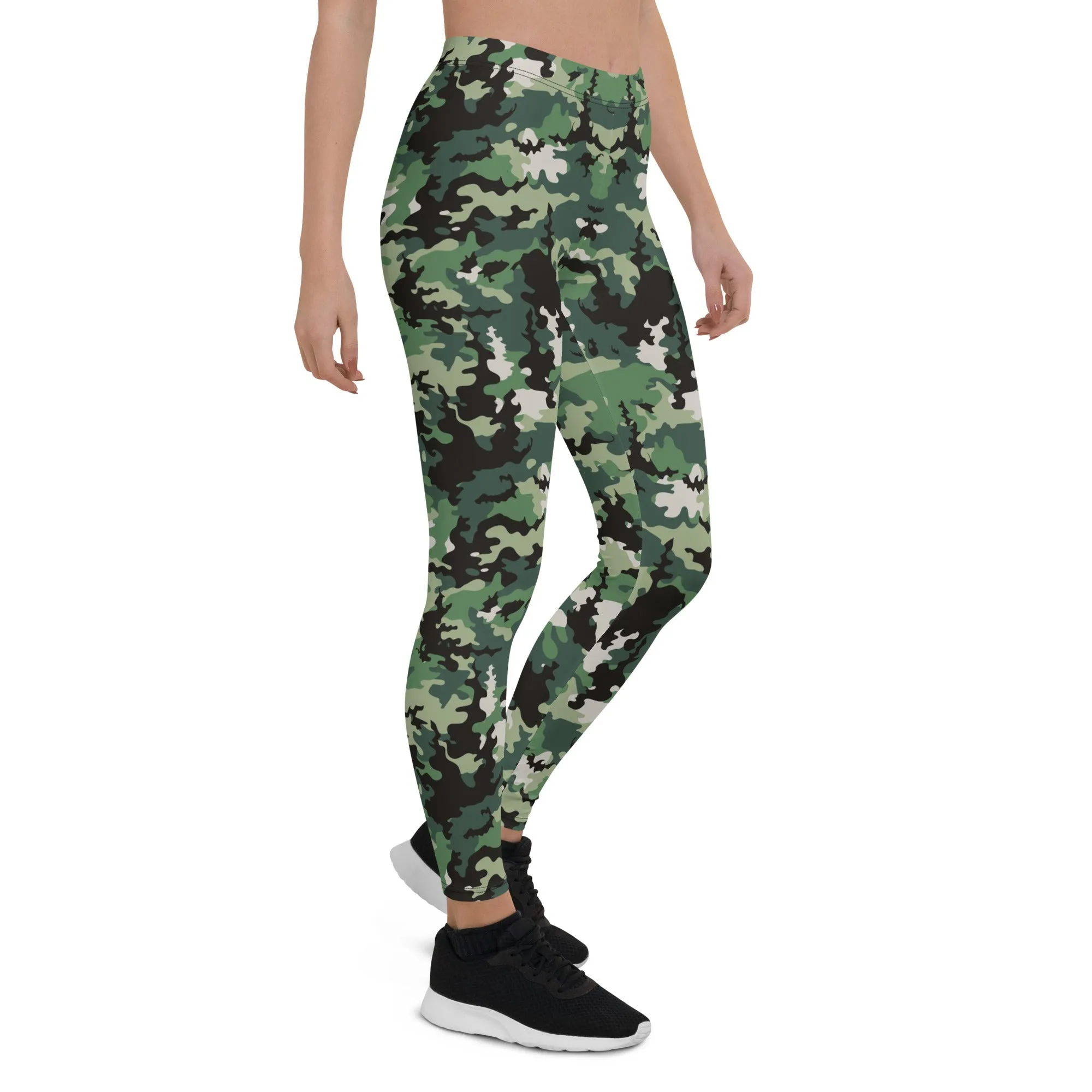The Enigmatic Beauty Camouflage Leggings