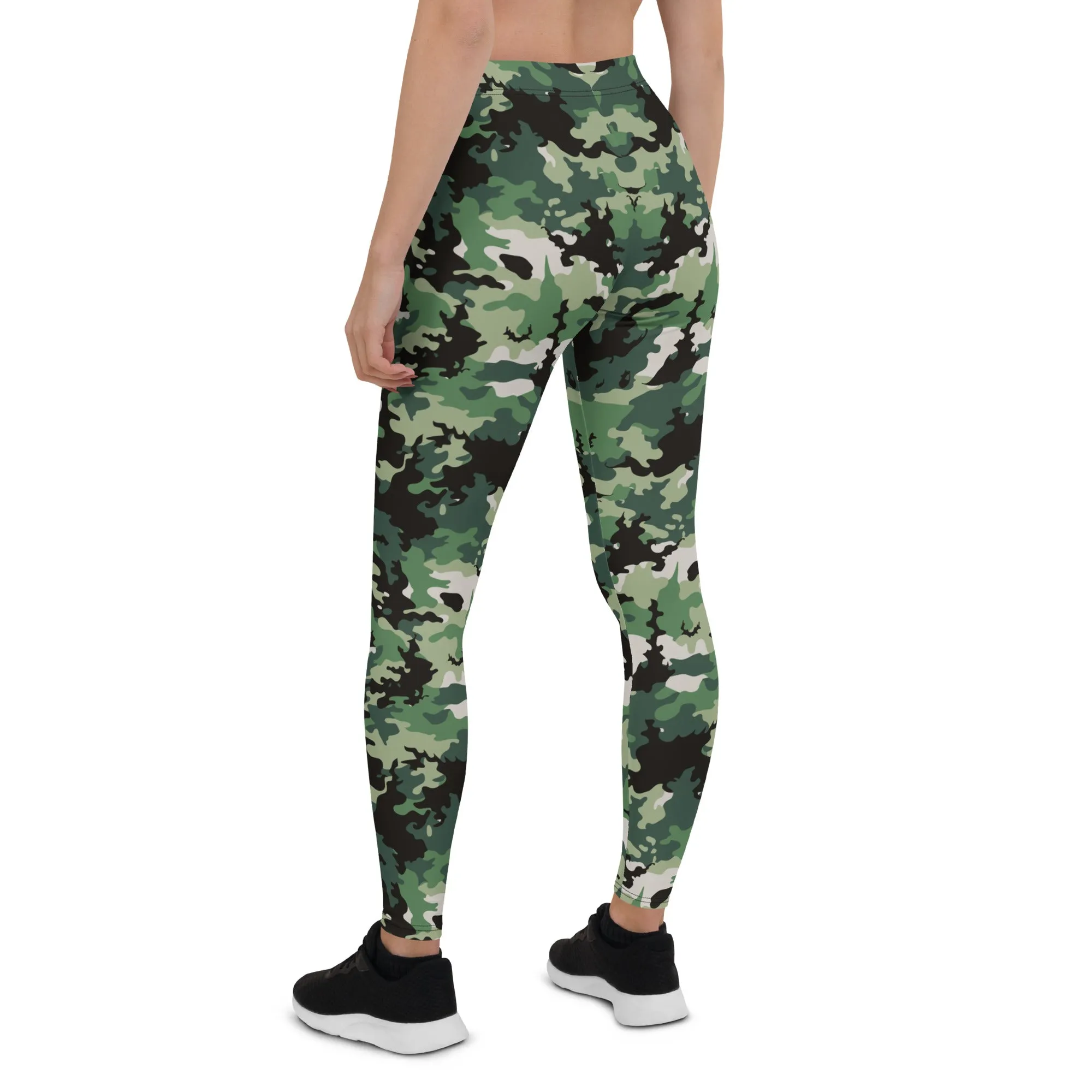 The Enigmatic Beauty Camouflage Leggings