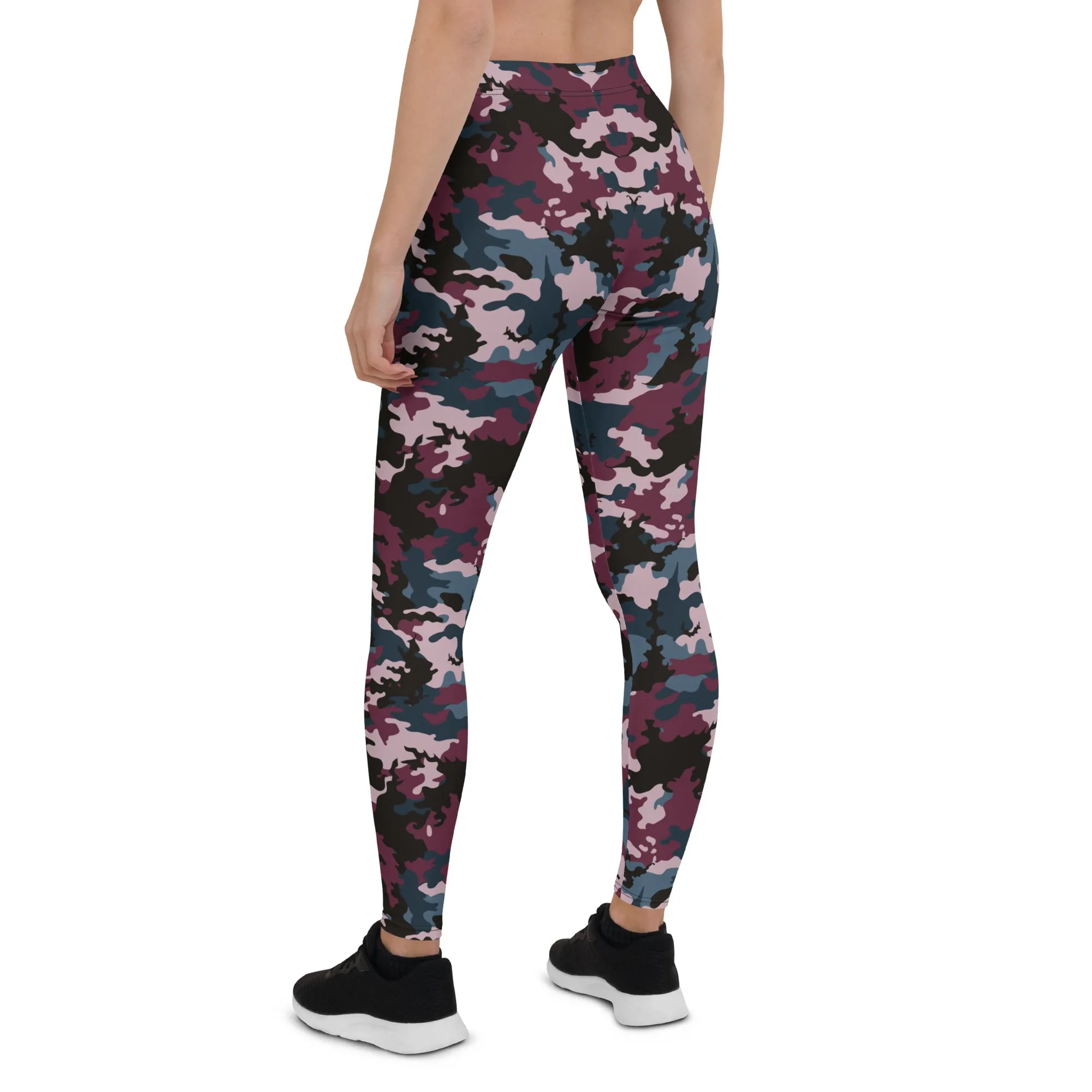 The Enigmatic Beauty Camouflage Leggings