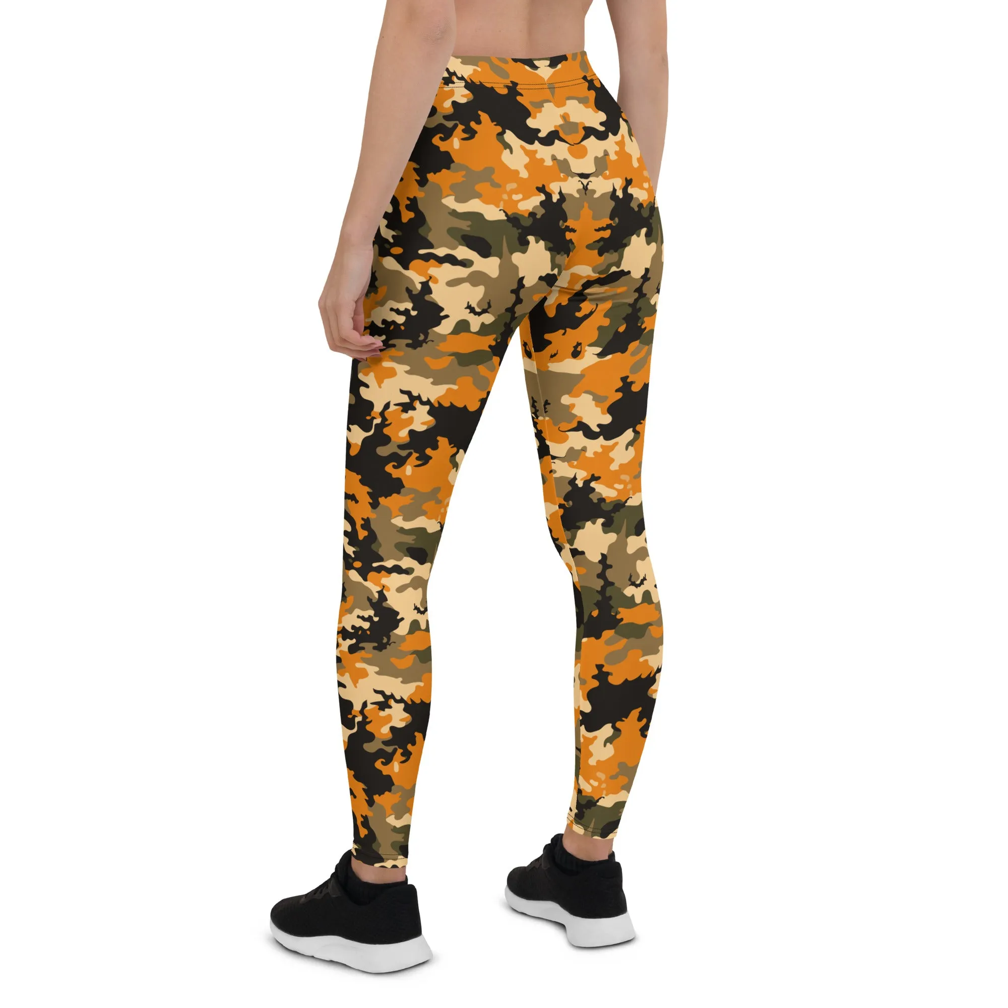 The Enigmatic Beauty Camouflage Leggings