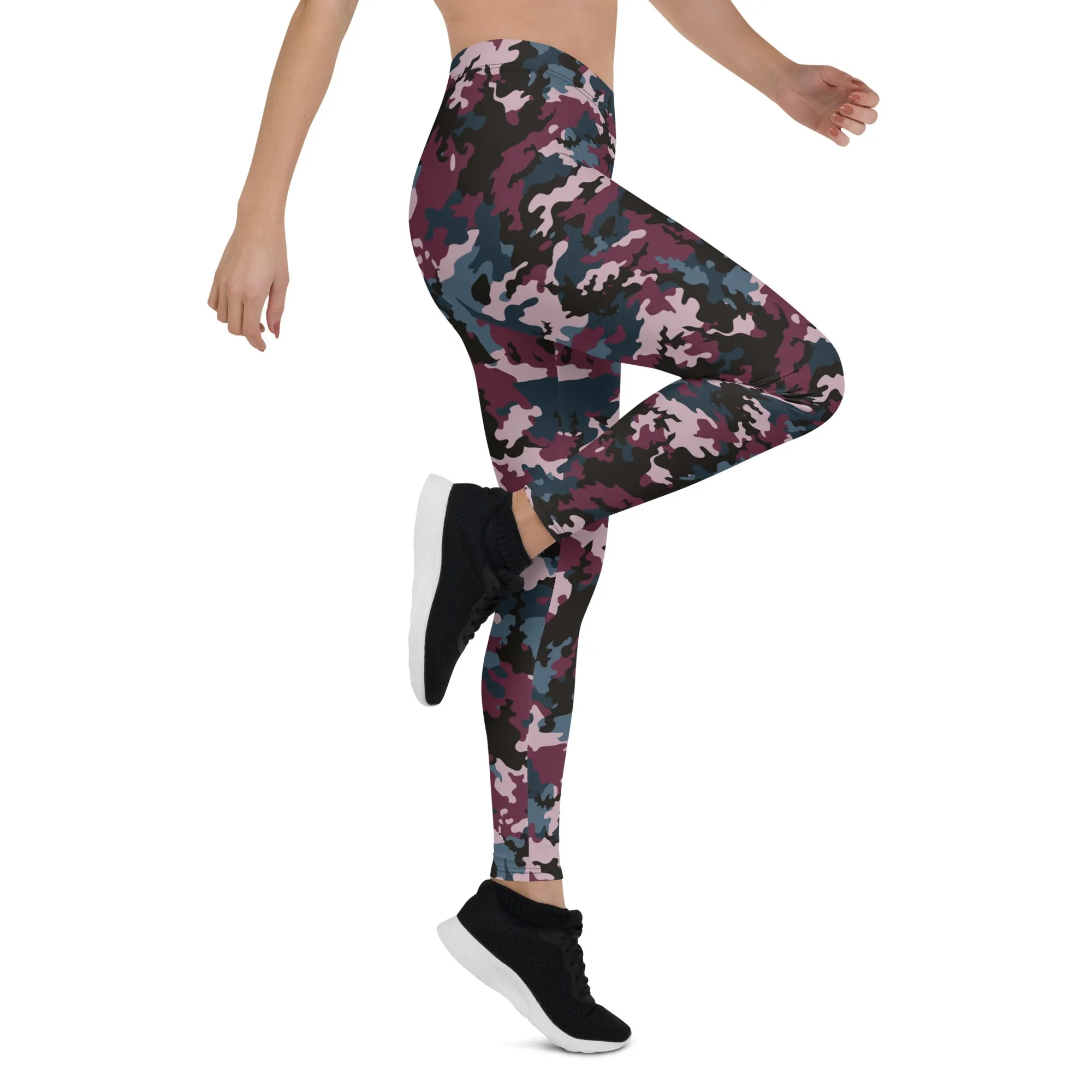 The Enigmatic Beauty Camouflage Leggings