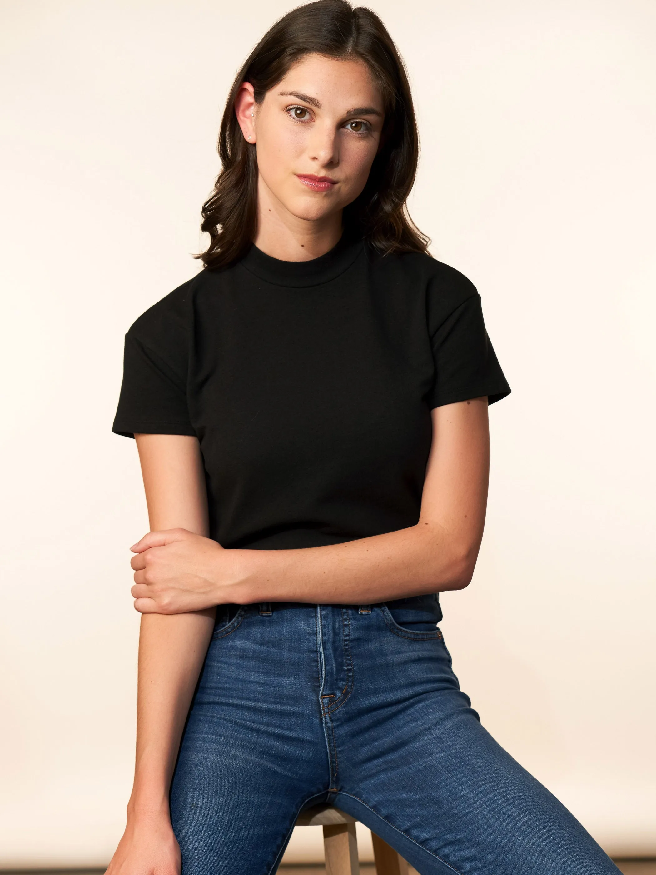 the liv tee - black