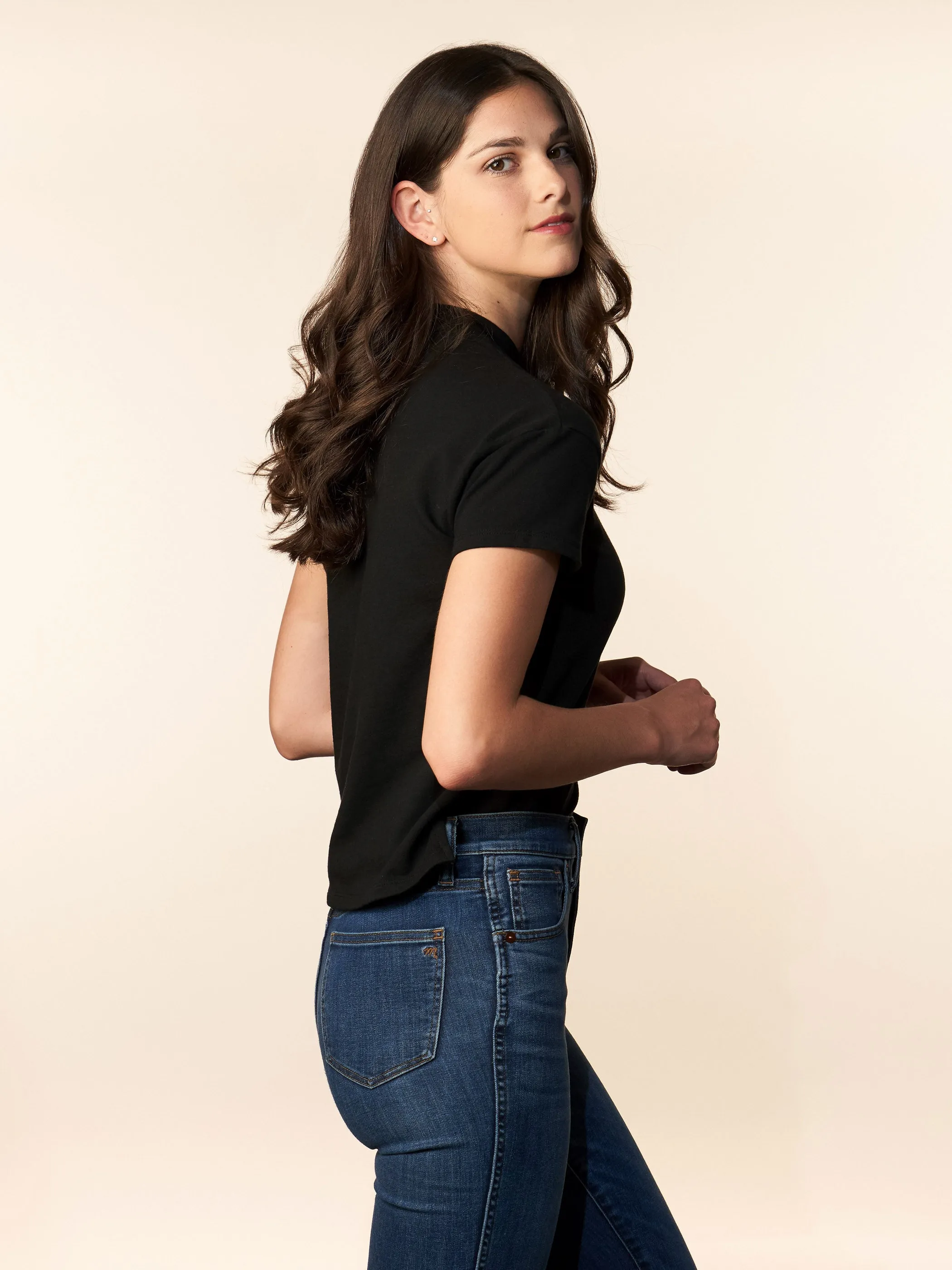 the liv tee - black