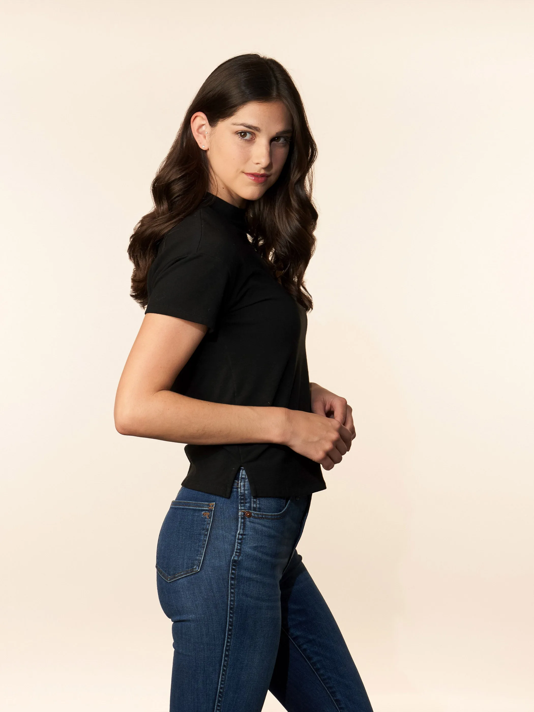 the liv tee - black