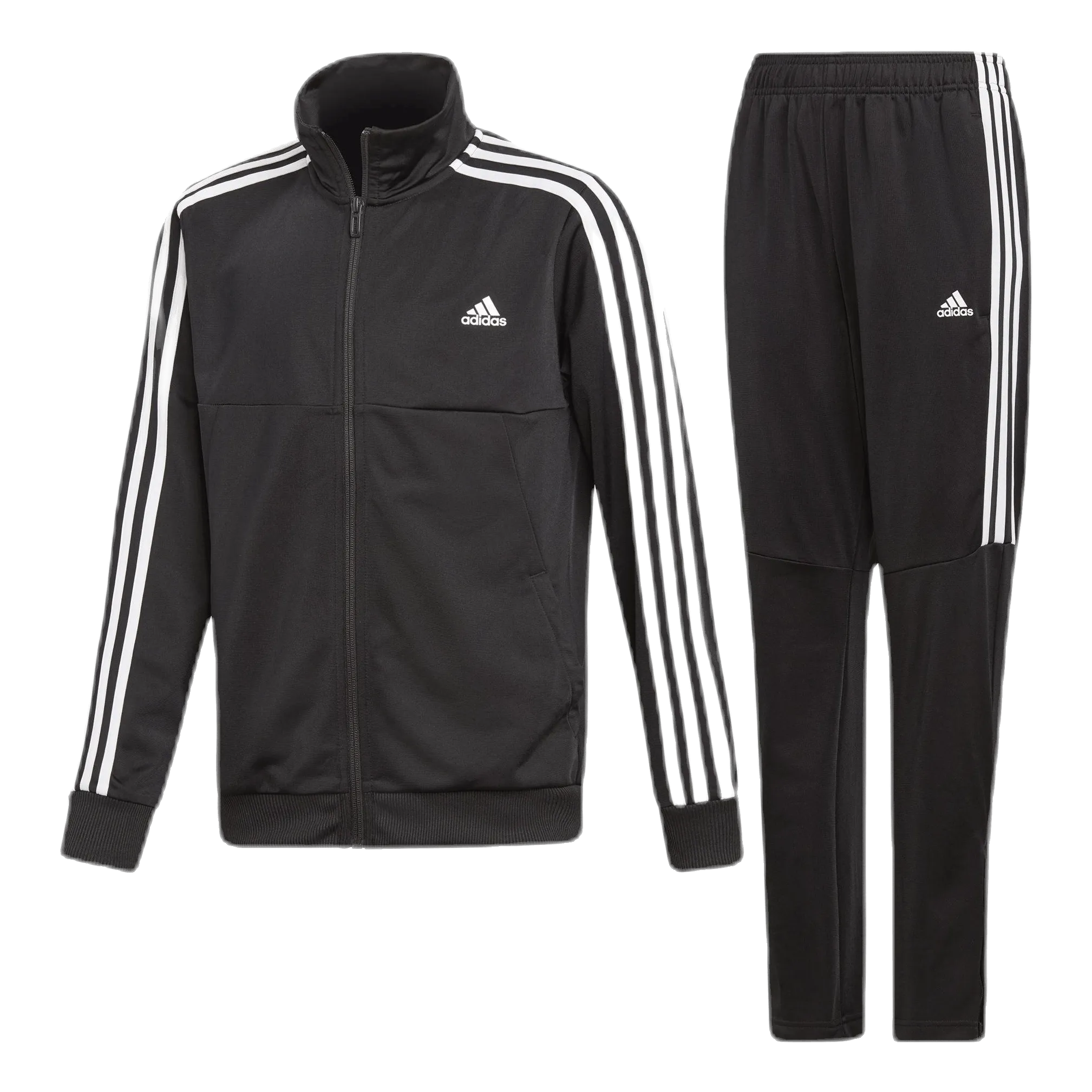 Tiro Tracksuits Black / White