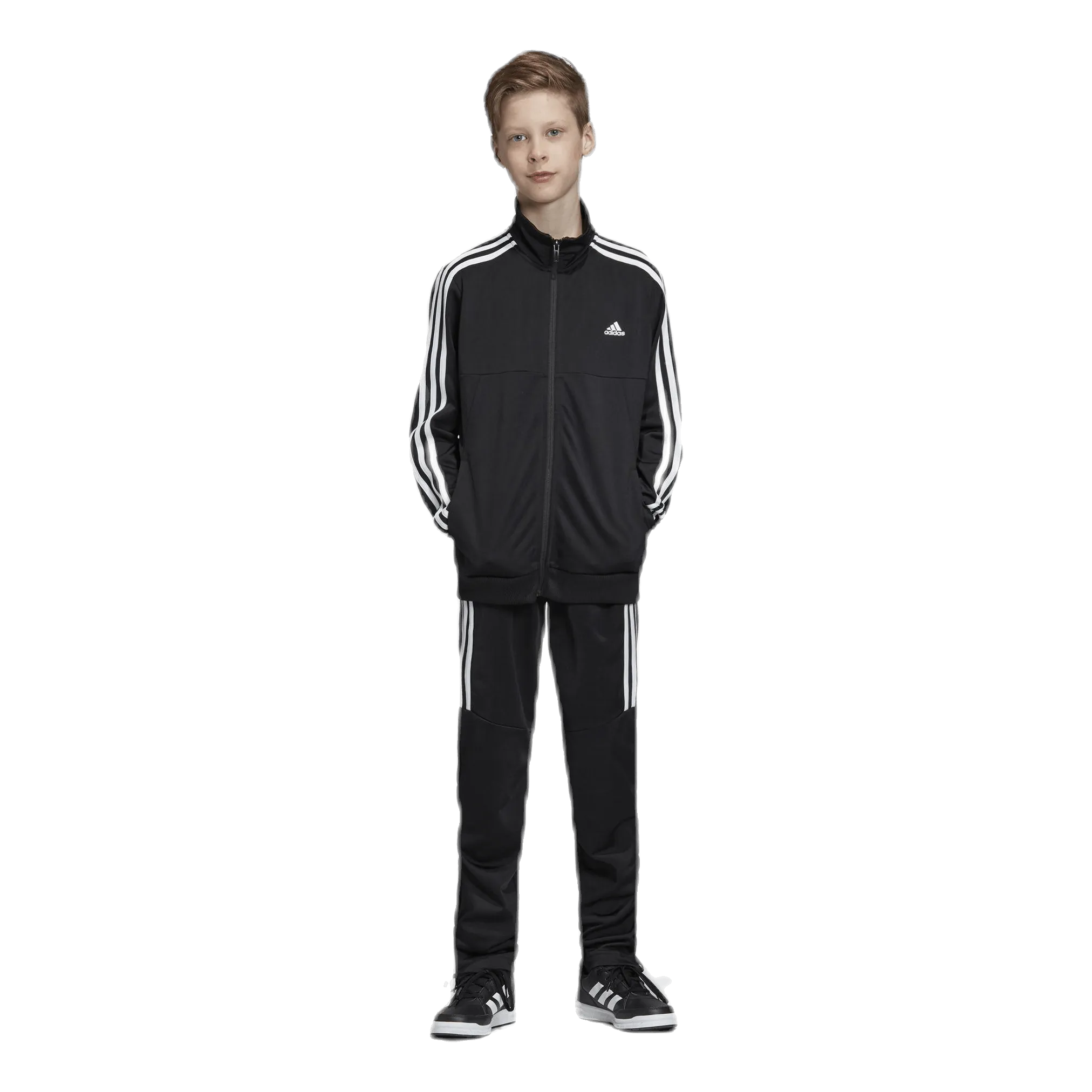 Tiro Tracksuits Black / White