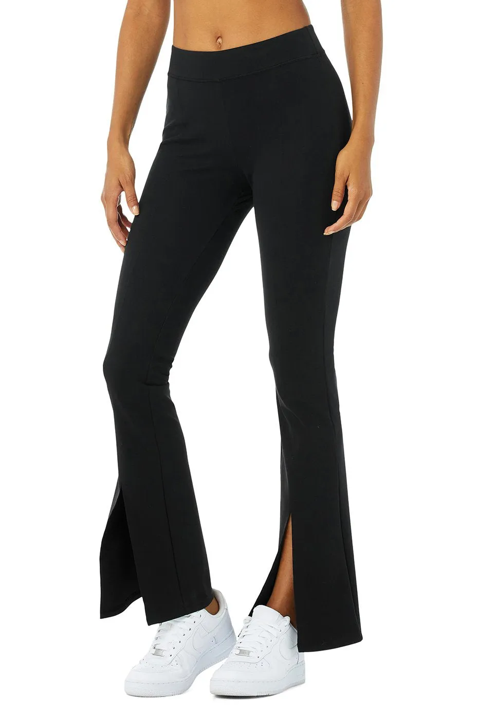 TNG Leggings - Black split Flare