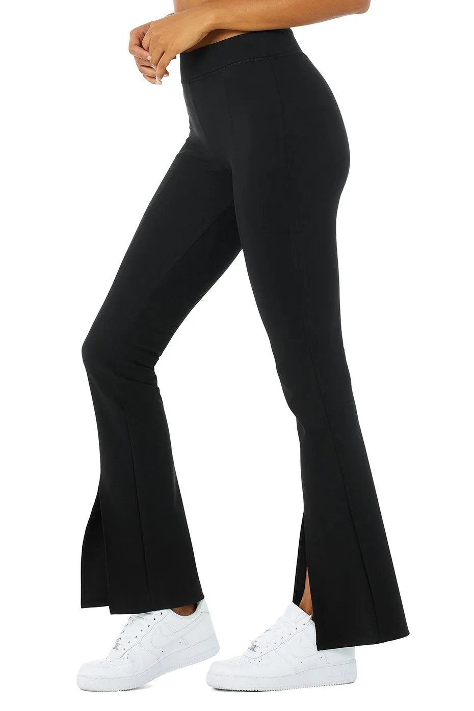 TNG Leggings - Black split Flare