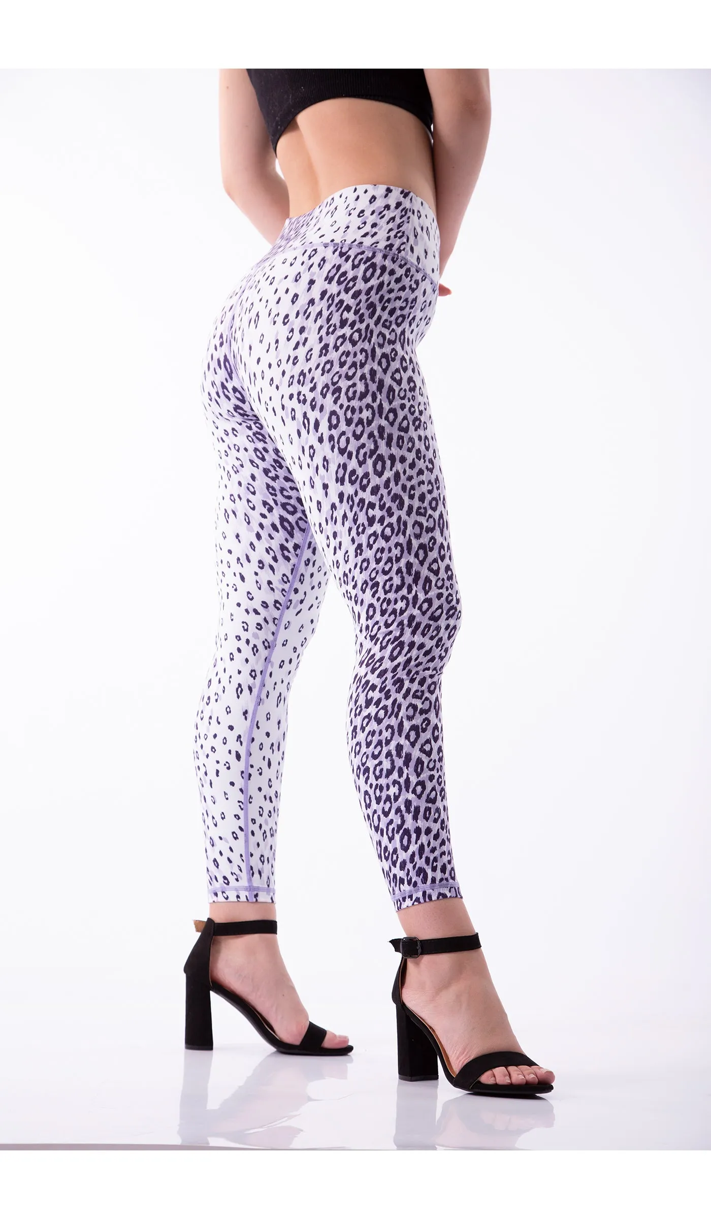 TNG Leggings - white leopard