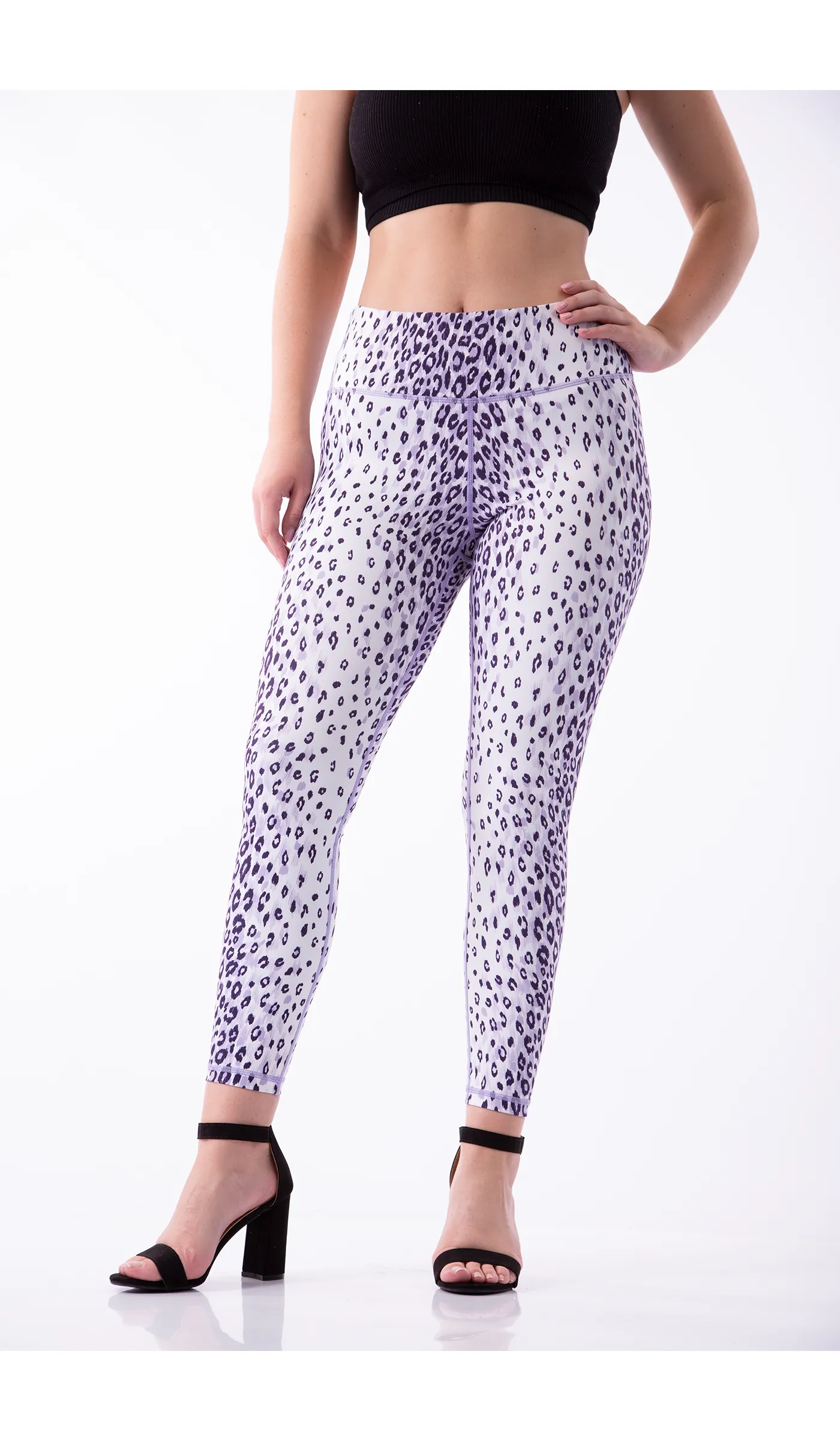 TNG Leggings - white leopard