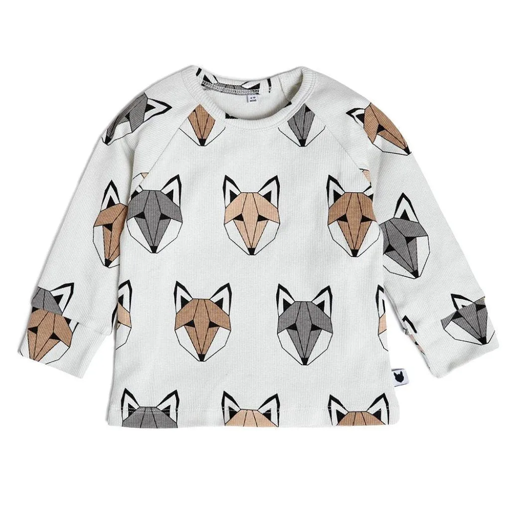 TOBIAS AND THE BEAR Fox and Co Long Tee