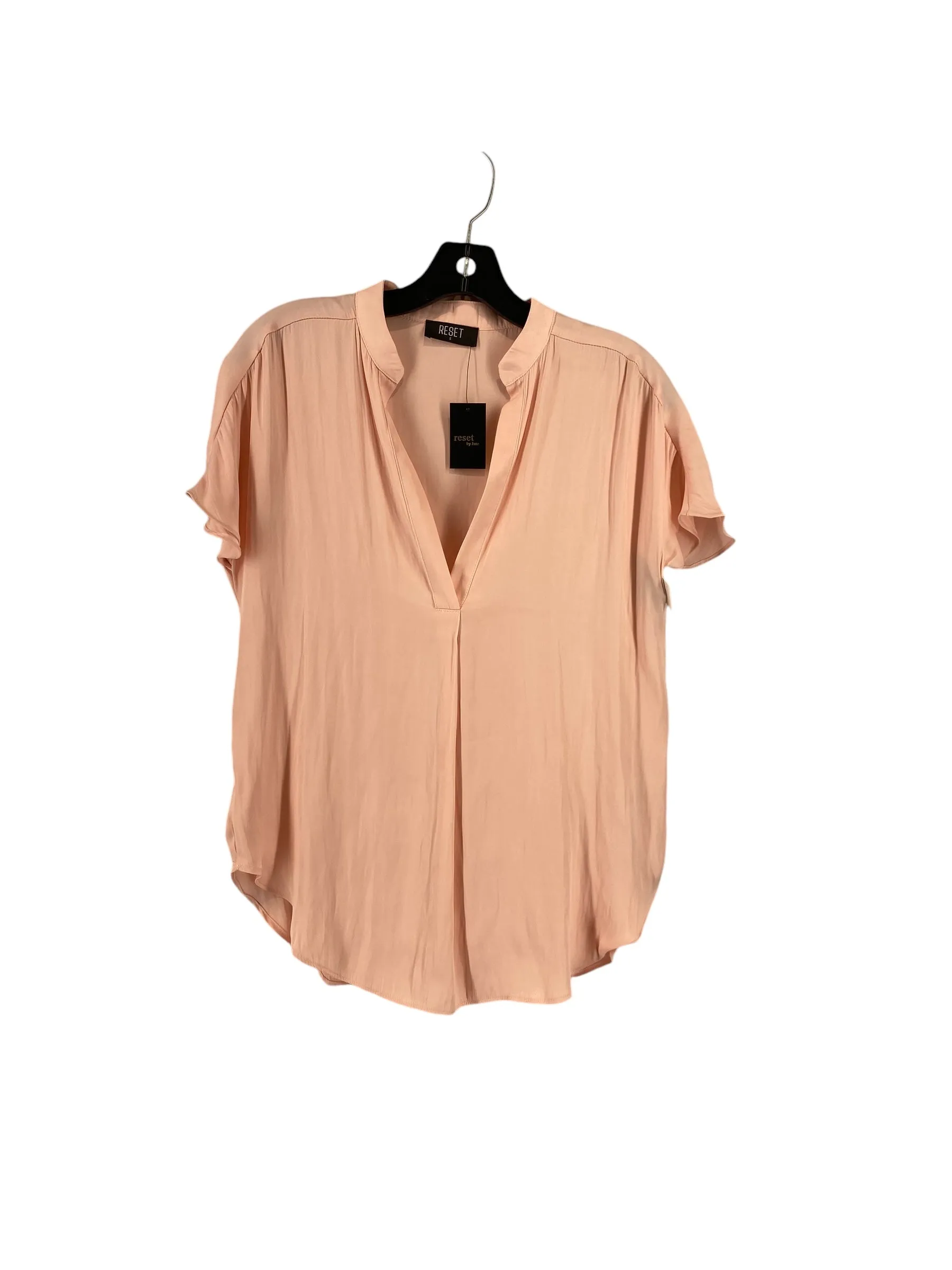 Top Short Sleeve By Clothes Mentor In Pink, Size: S