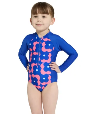 Tots Girls Disco Vibe Paddle Suit - Blue
