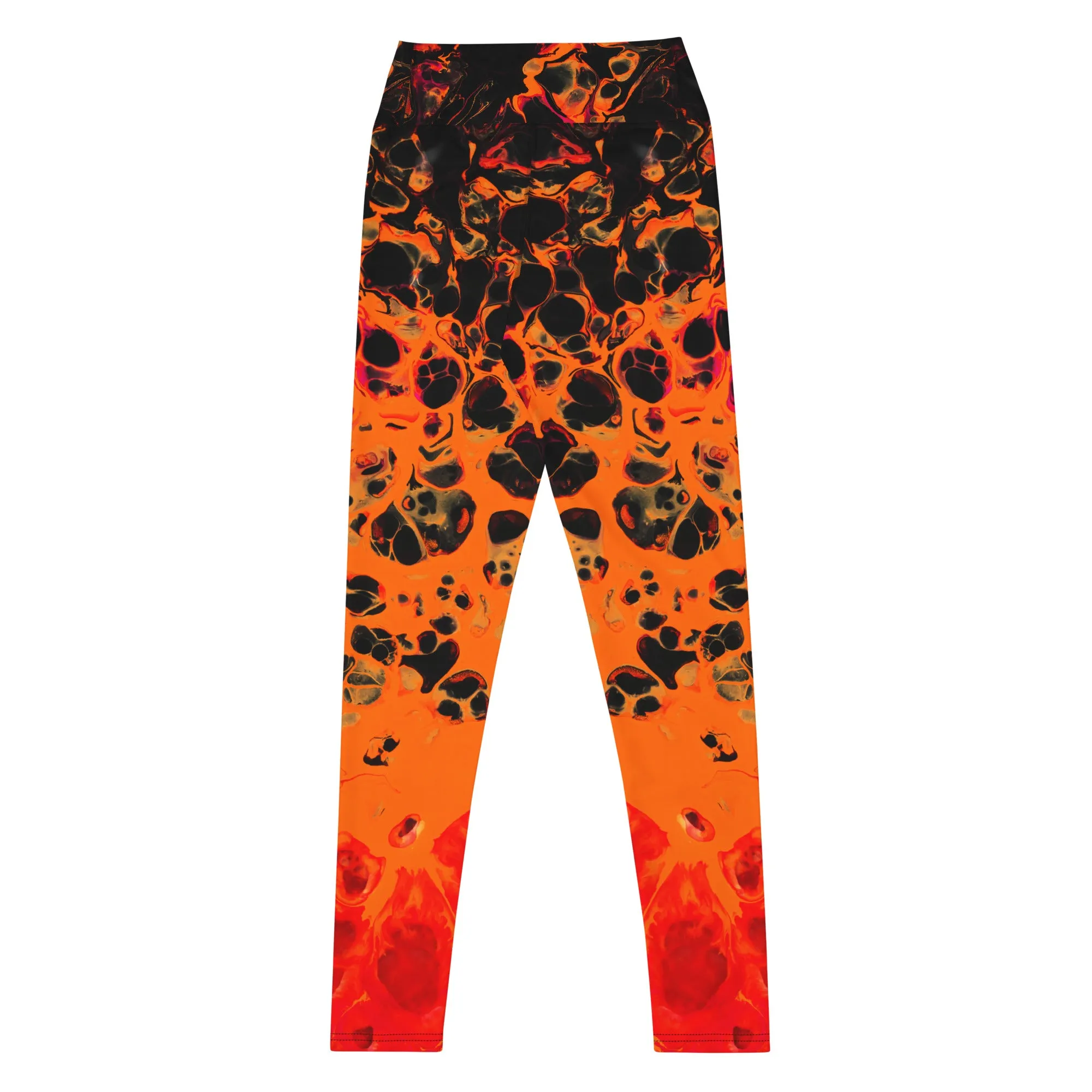 Trippy Twist Psychedelic Yoga Leggings