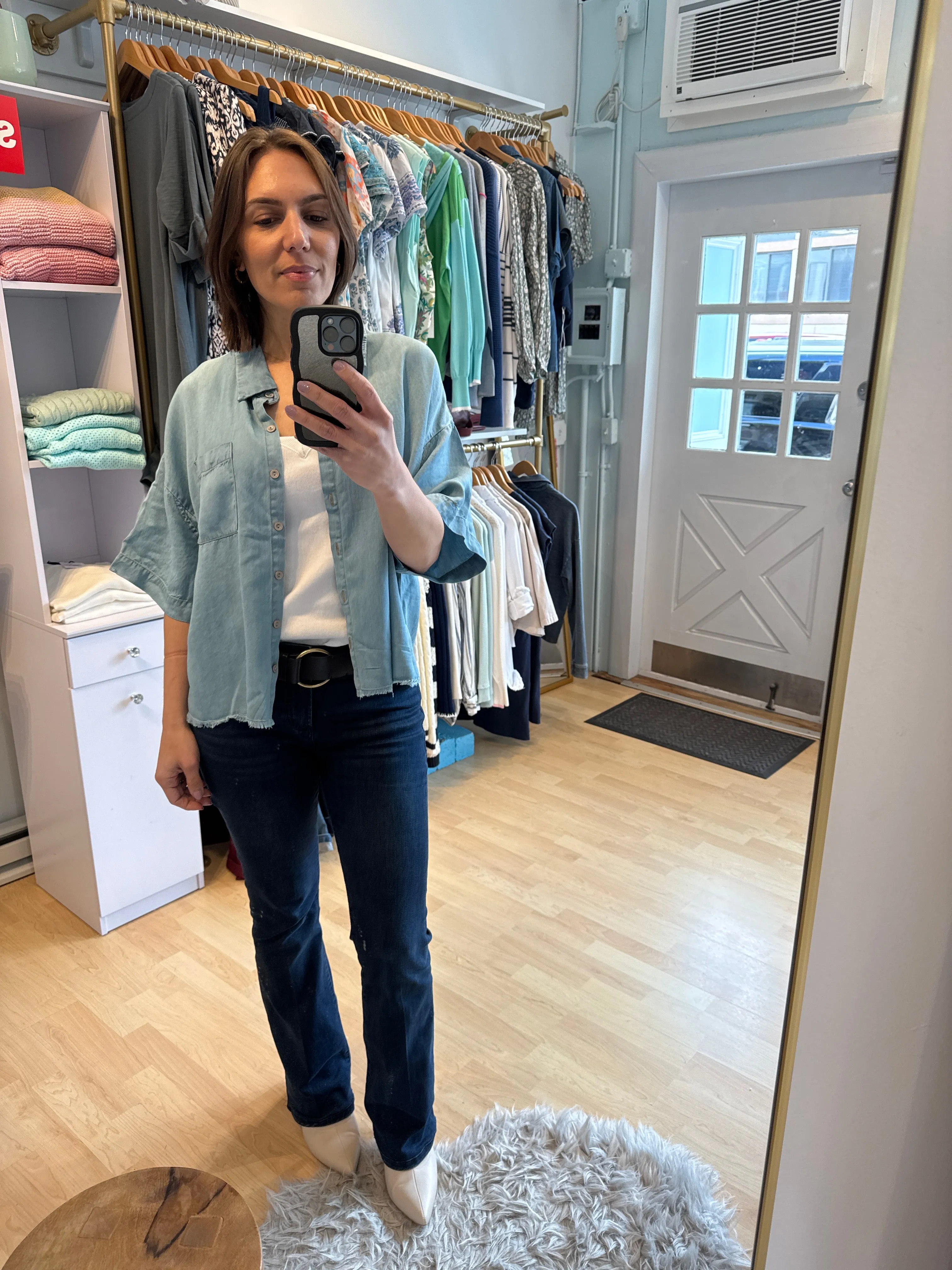Tyler Boxy Short Sleeve Top