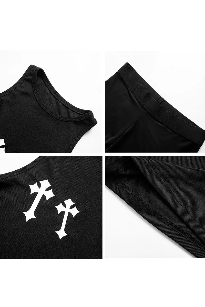 UM0107 Tank Top and Leggings Set