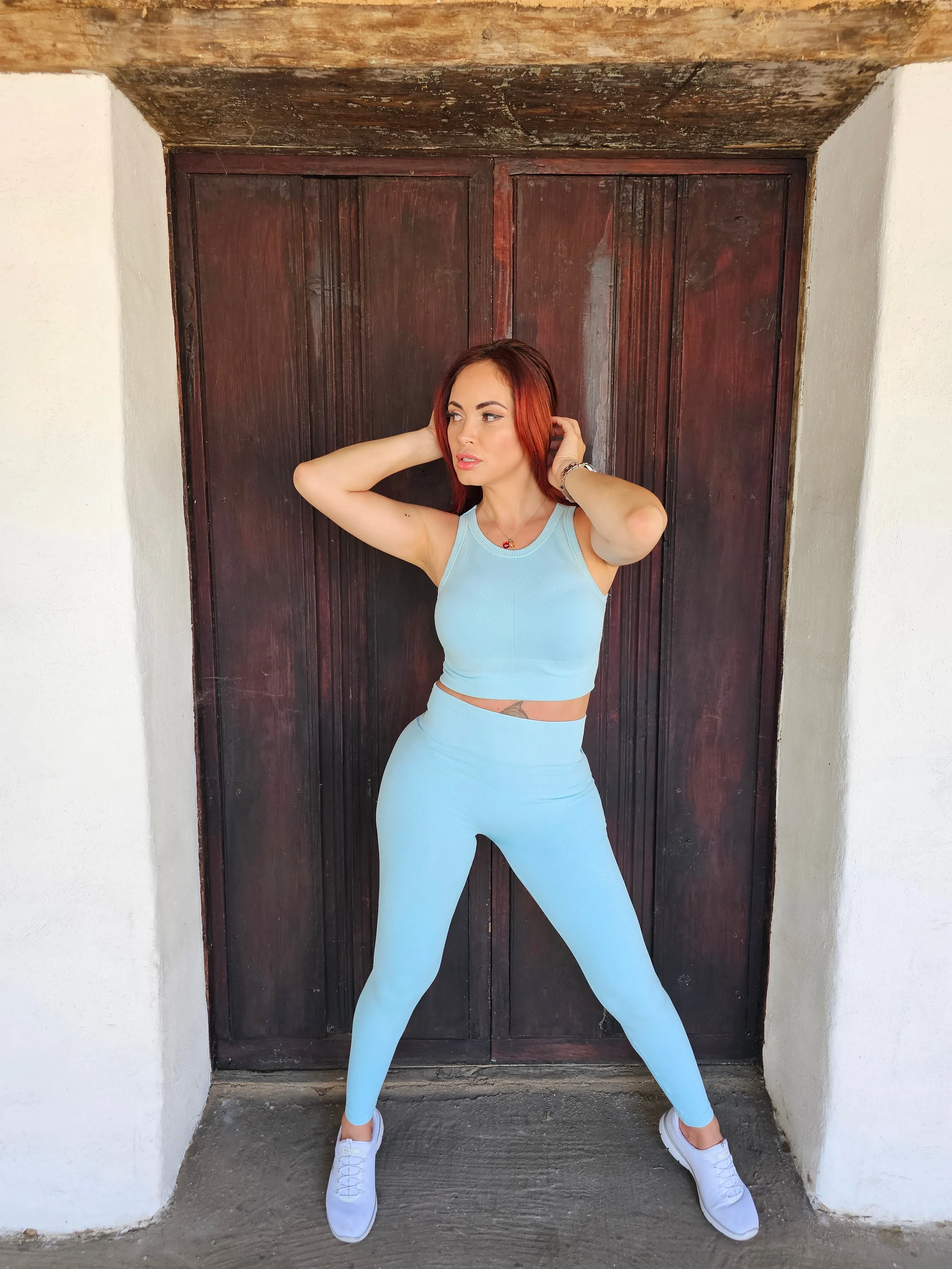Vintage High Waist Leggings O/S