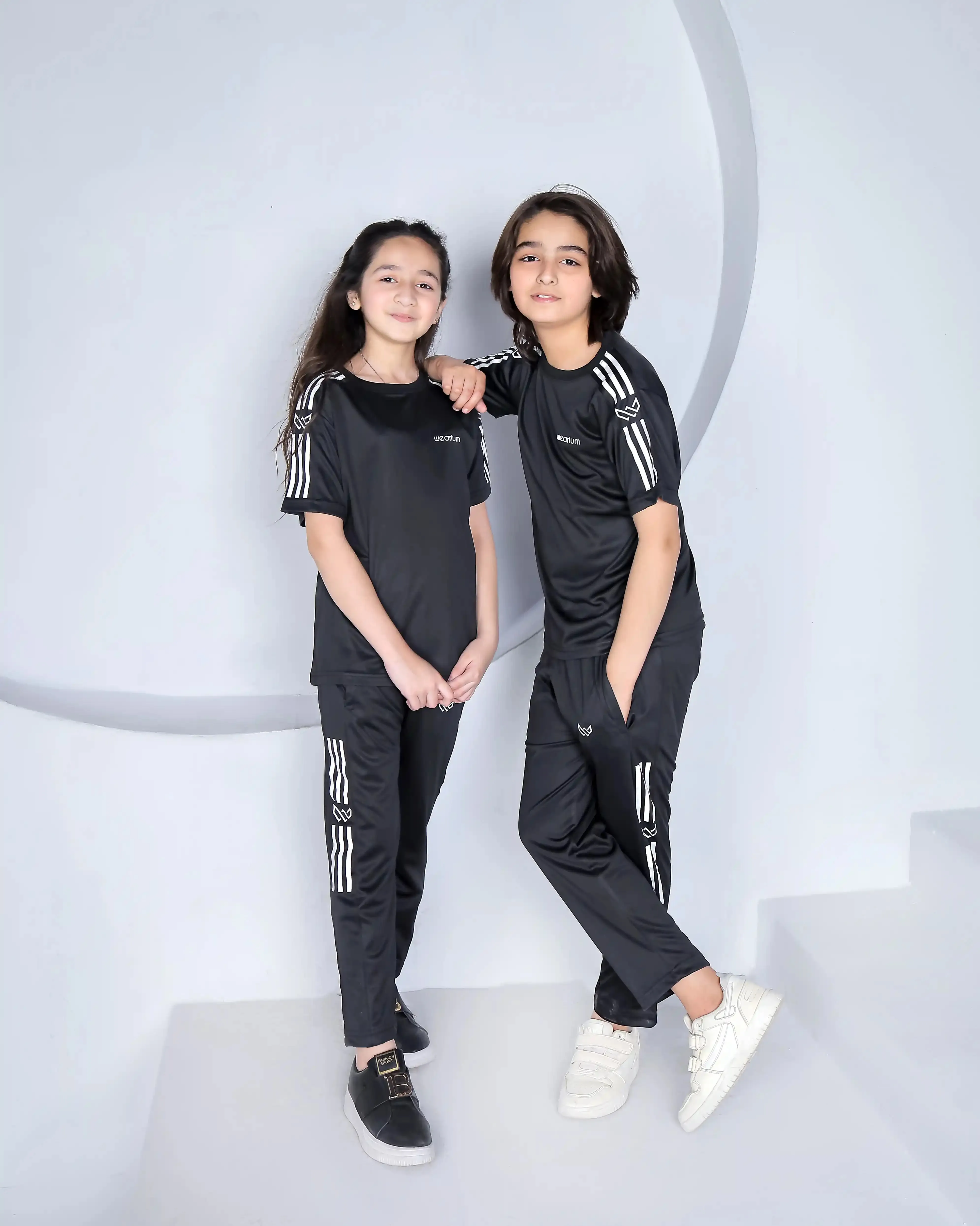 Wear the Will Black - Kids Dri-Fit