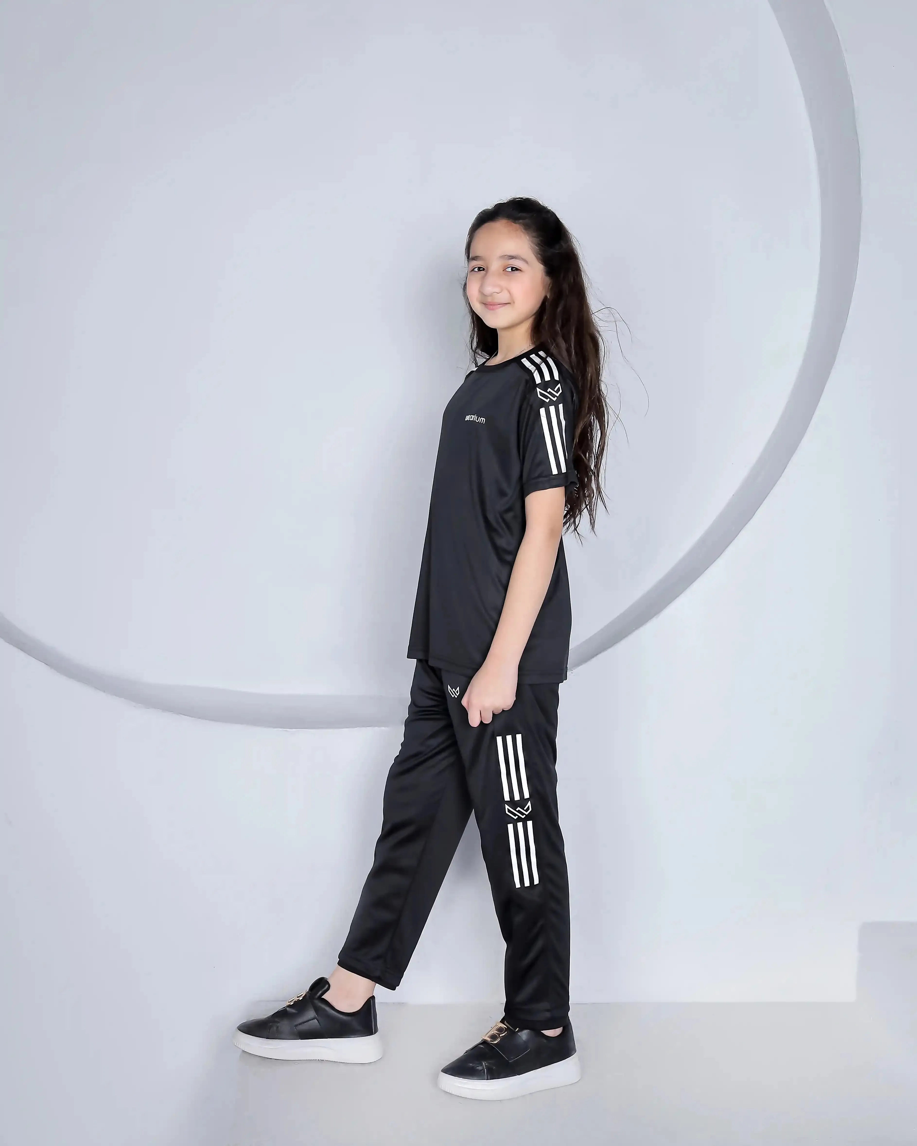 Wear the Will Black - Kids Dri-Fit
