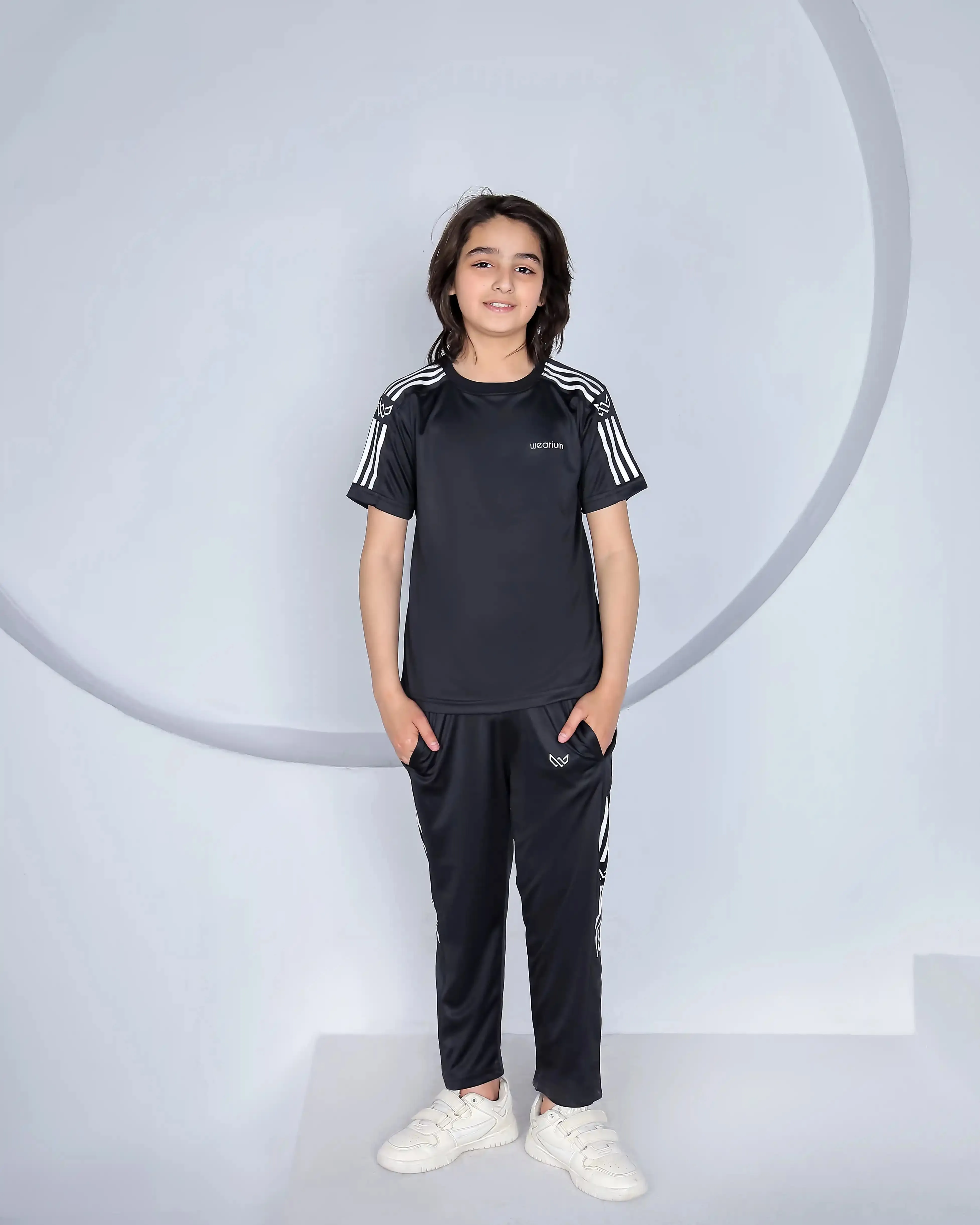 Wear the Will Black - Kids Dri-Fit