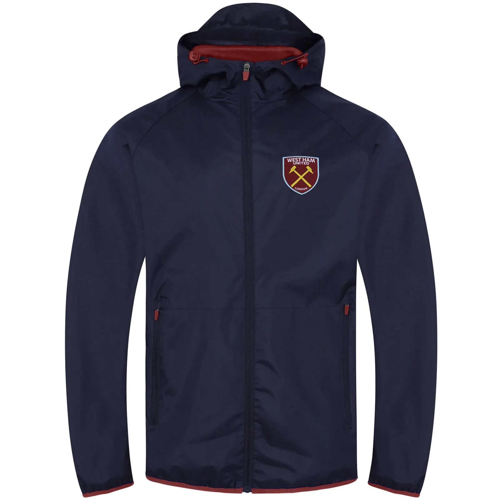 West Ham United FC Mens Shower Jacket