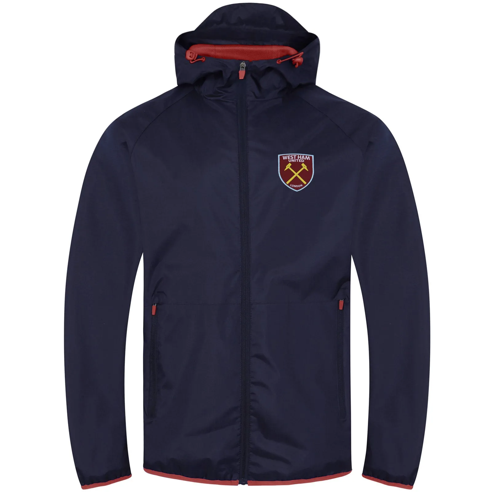 West Ham United FC Mens Shower Jacket