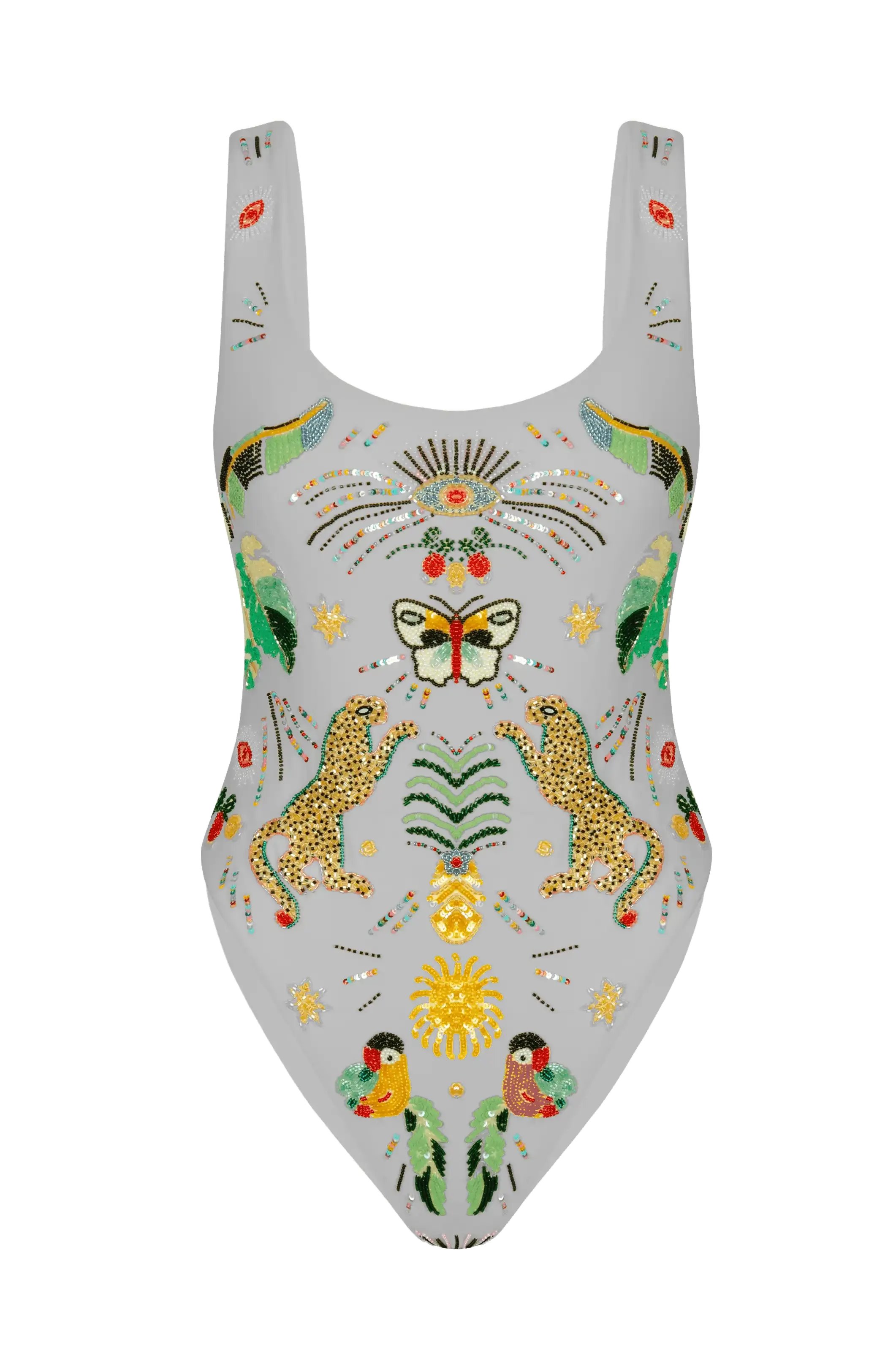 Willow Hand Embroidered Swimsuit