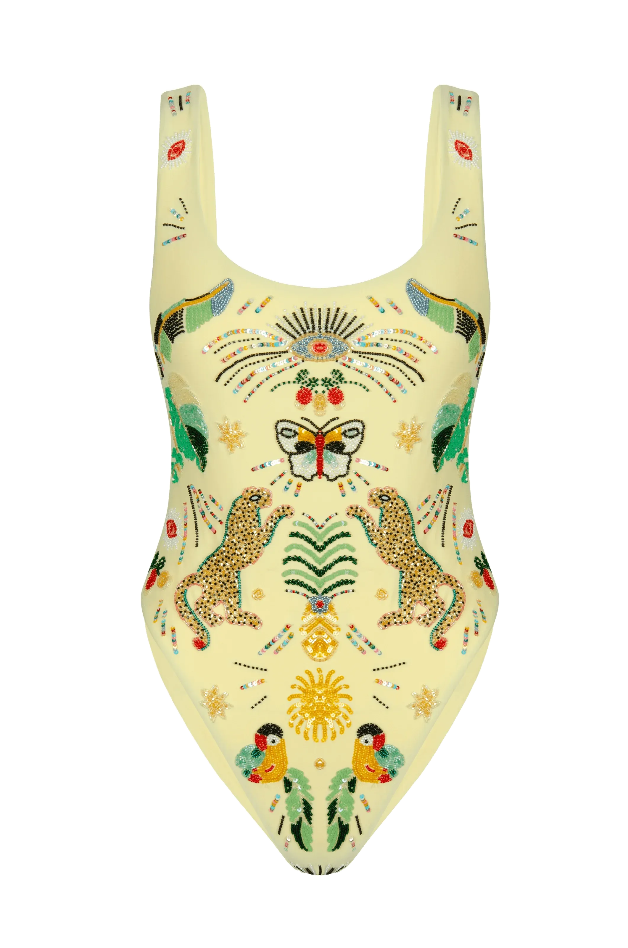 Willow Hand Embroidered Swimsuit