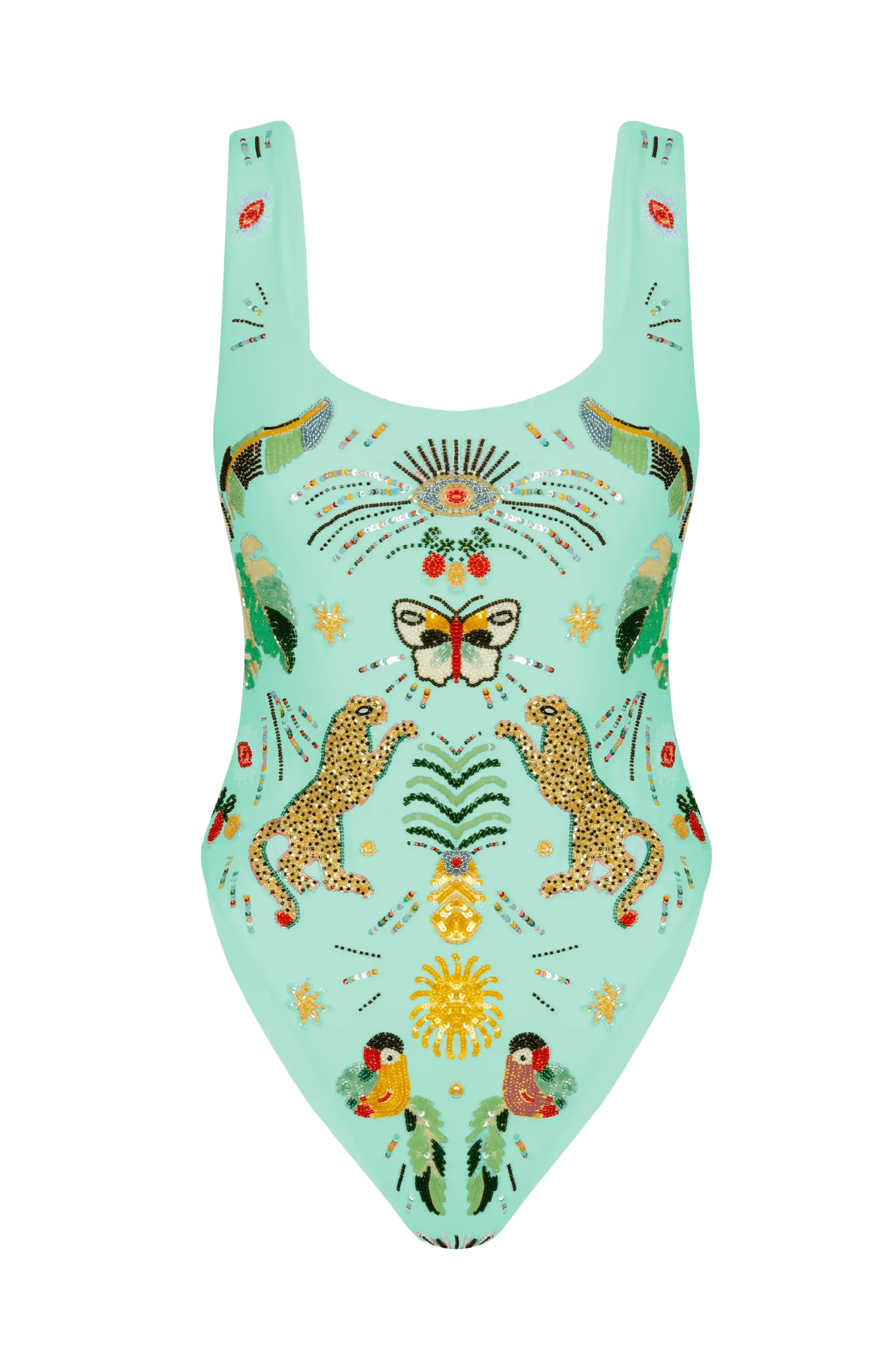 Willow Hand Embroidered Swimsuit