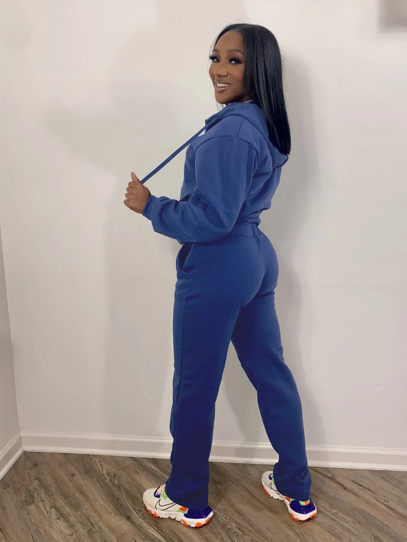 Women  Casual  2 Piece Hooded Tracksuits