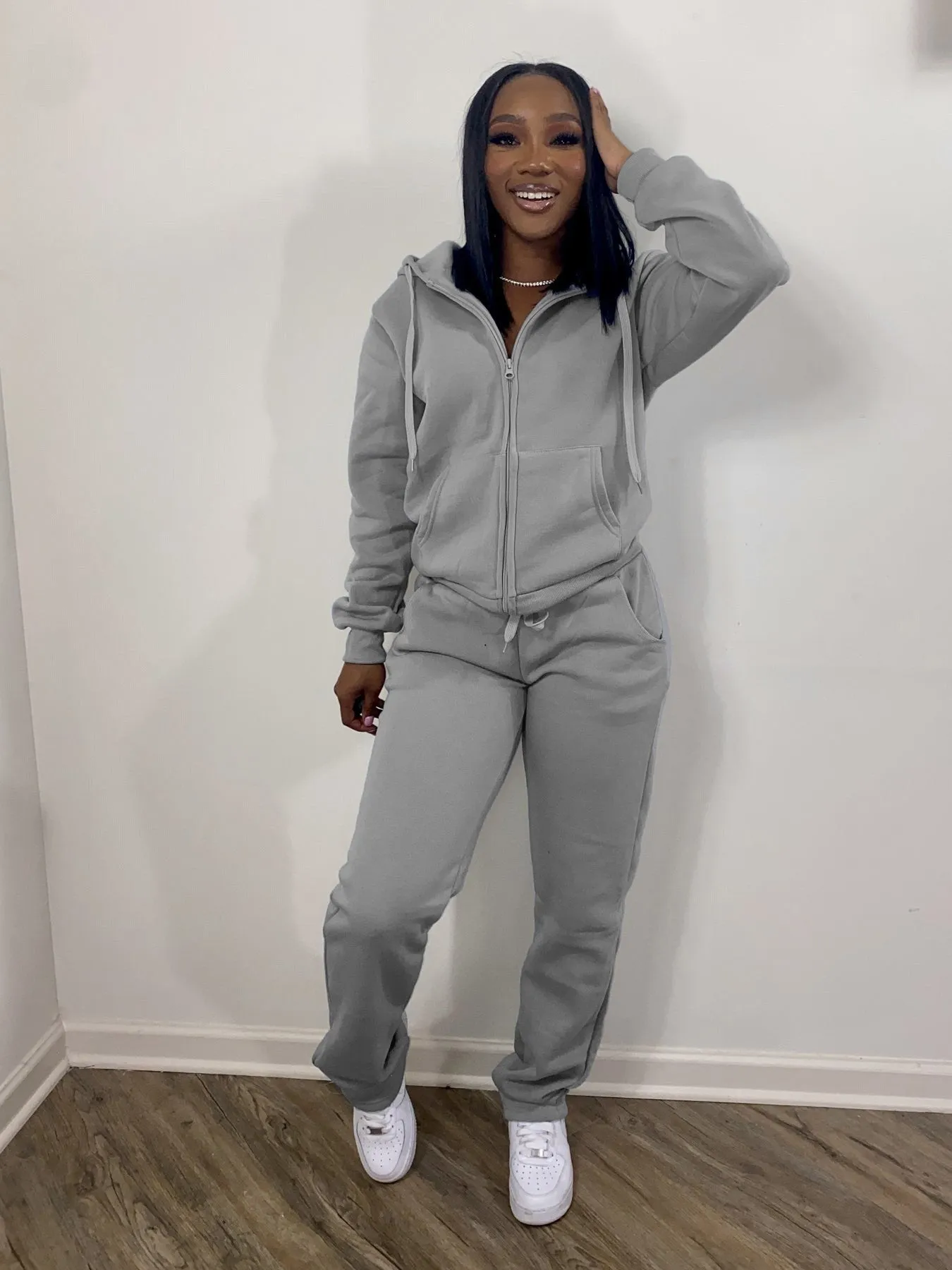 Women  Casual  2 Piece Hooded Tracksuits
