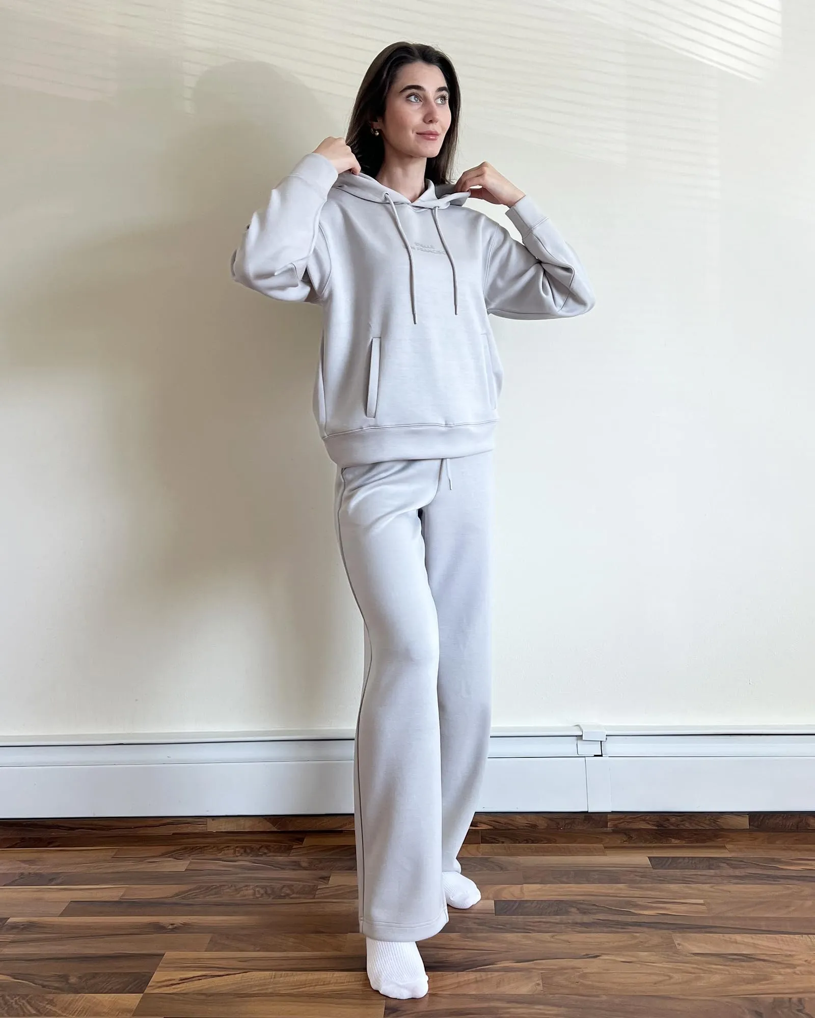 Women's 2-Piece Sweat Pants and Hoodie Set